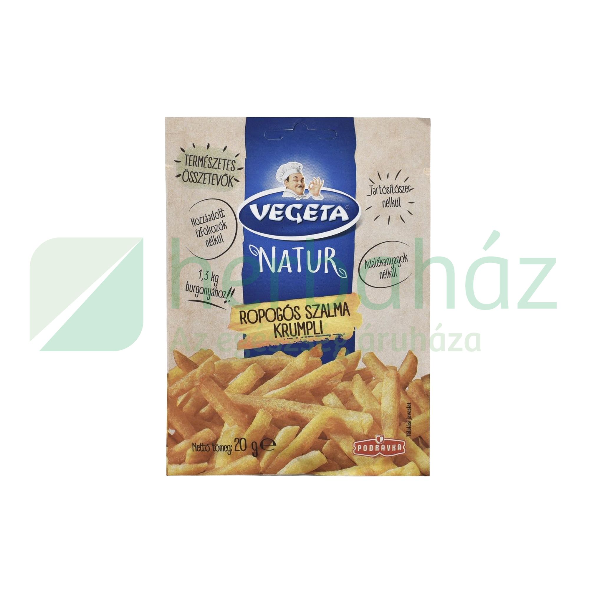 VEGETA NATUR ROPOGÓS SZALMAKRUMPLI 20G