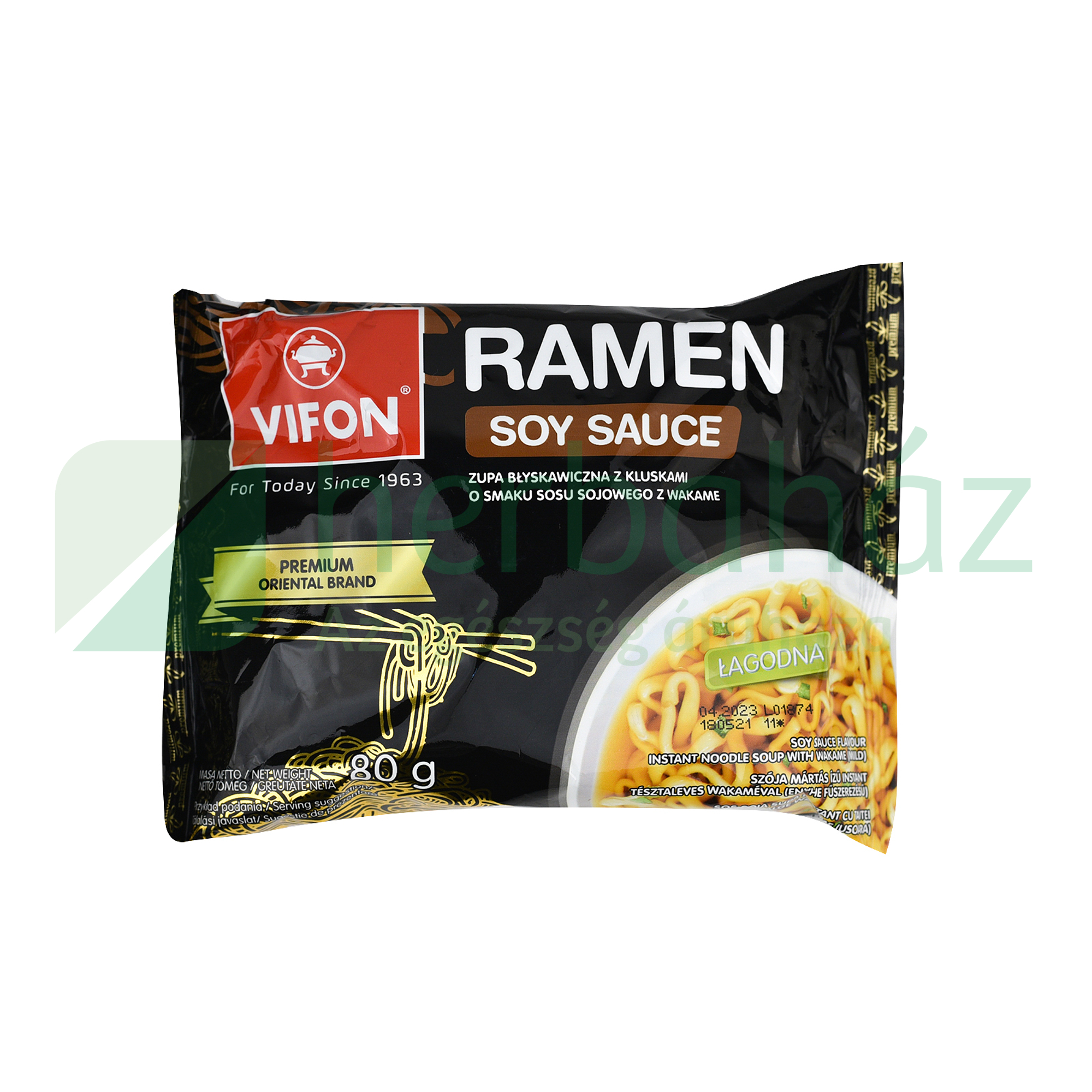 VIFON RAMEN JAPÁN INSTANT BÚZATÉSZTÁS LEVES WAKAMÉVAL 80G