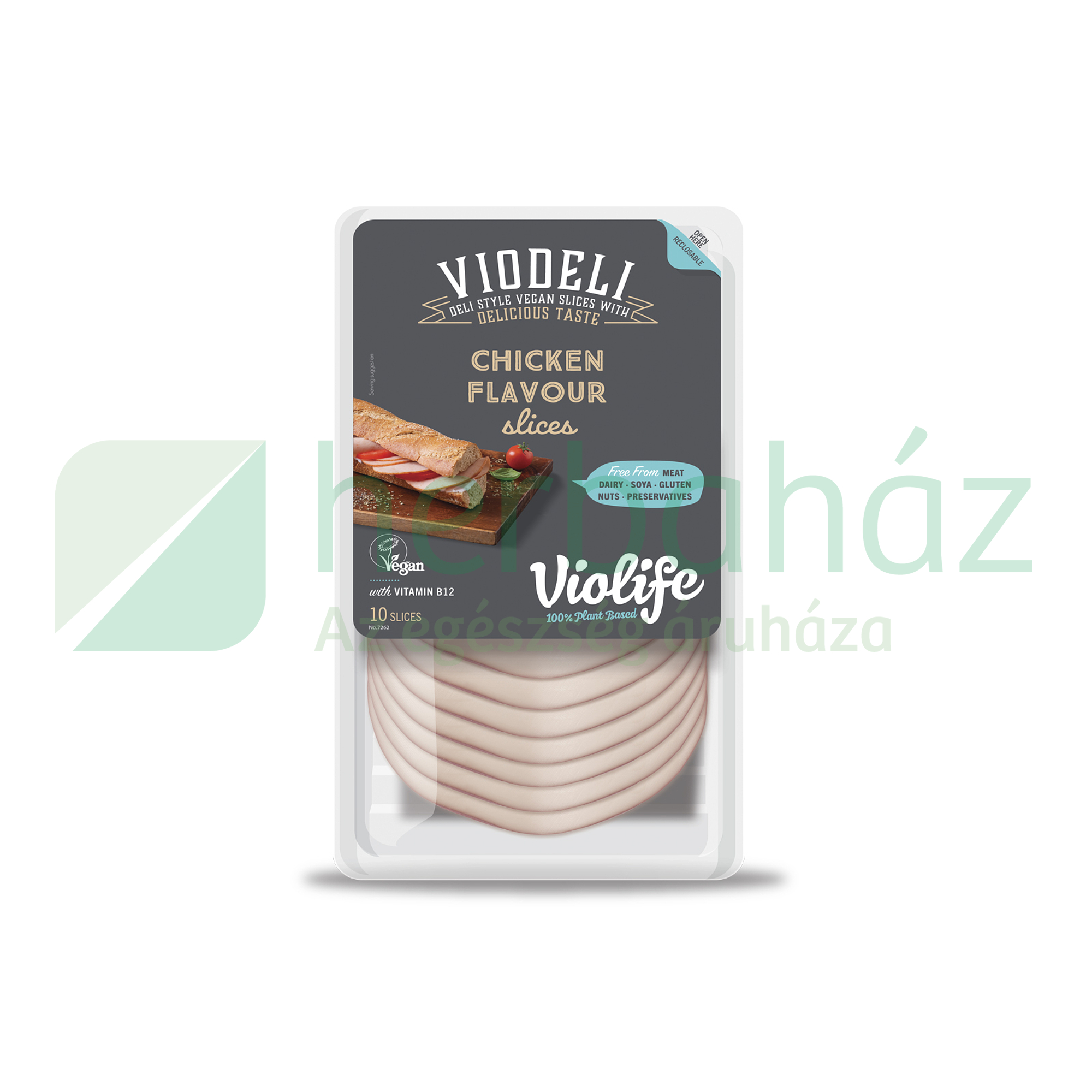 VIODELI NÖVÉNYI SZELETEK CSIRKE ÍZESÍTÉSŰ 100G[H]