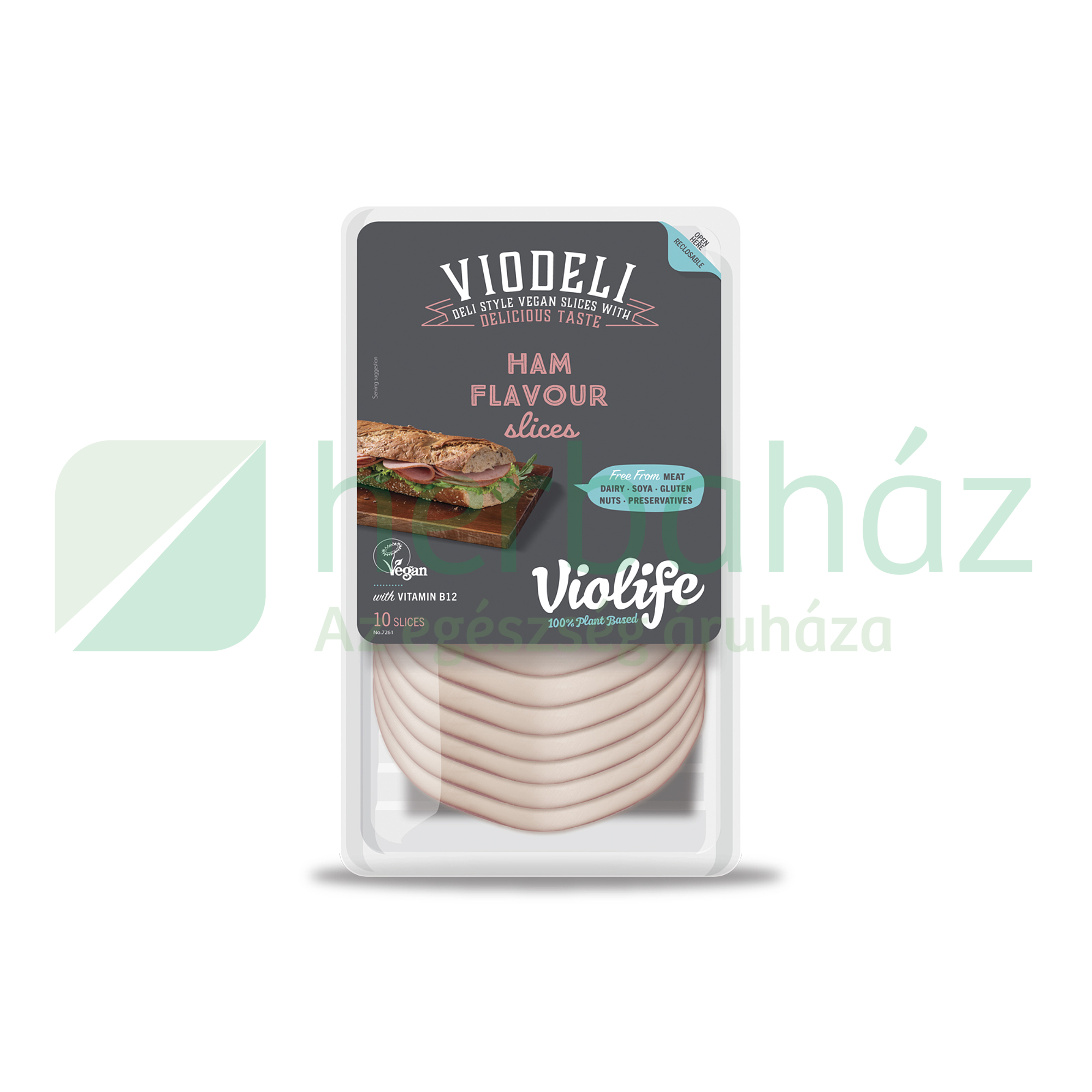 VIODELI NÖVÉNYI SZELETEK SONKA ÍZESÍTÉSŰ 100G[H]