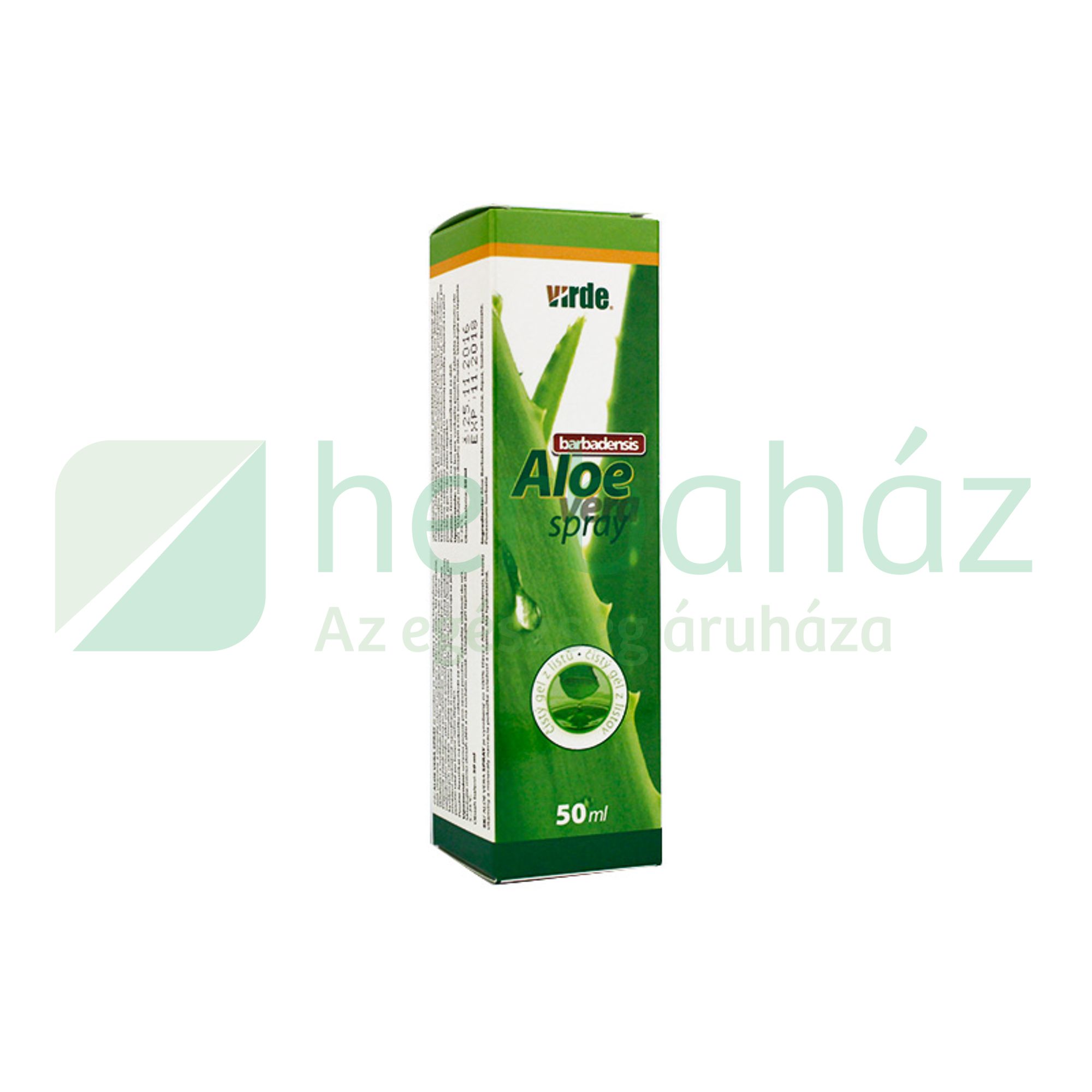 VIRDE ALOE VERA SPRAY 50ML