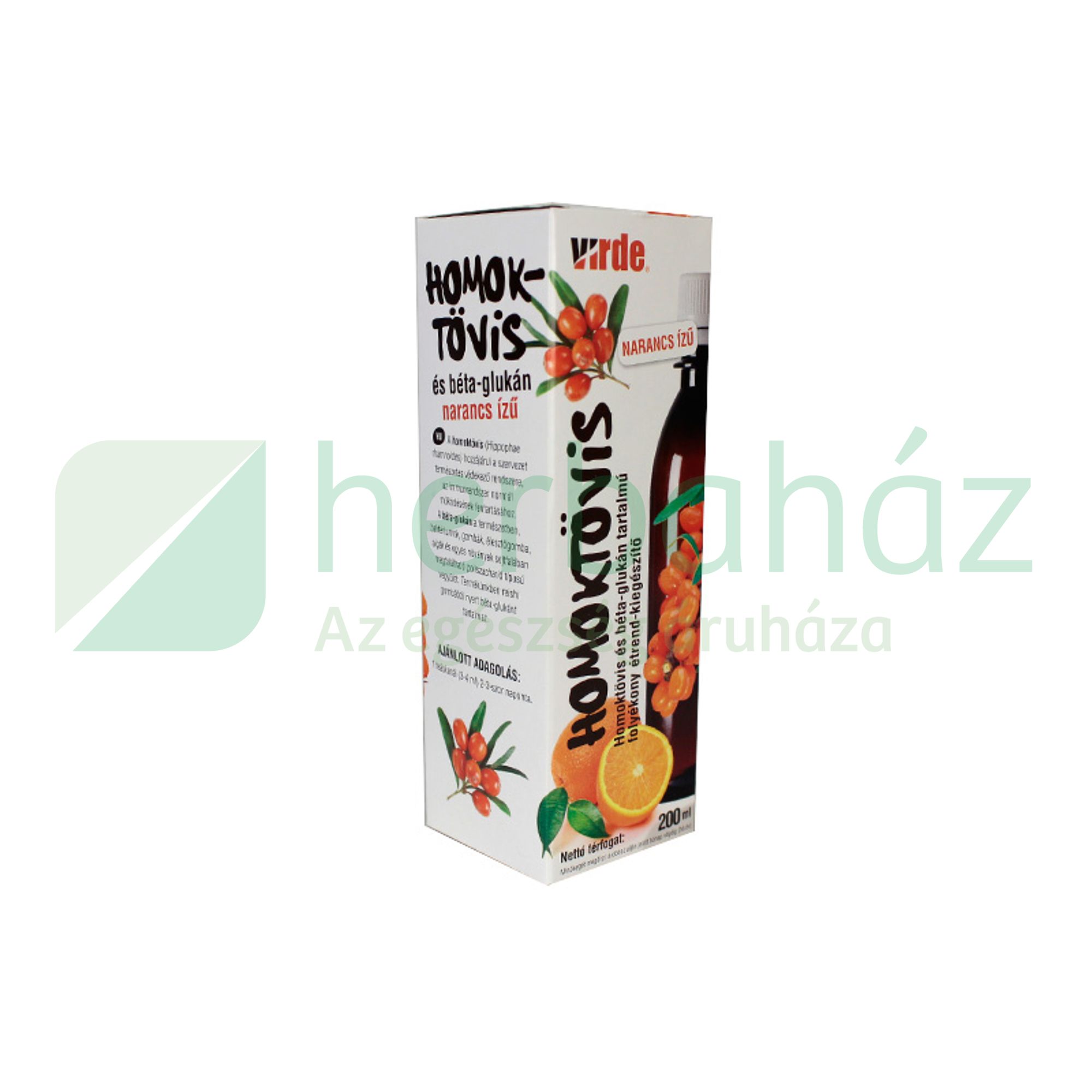 VIRDE HOMOKTÖVIS FOLYÉKONY ÉTREND-KIEGÉSZÍTŐ 200ML