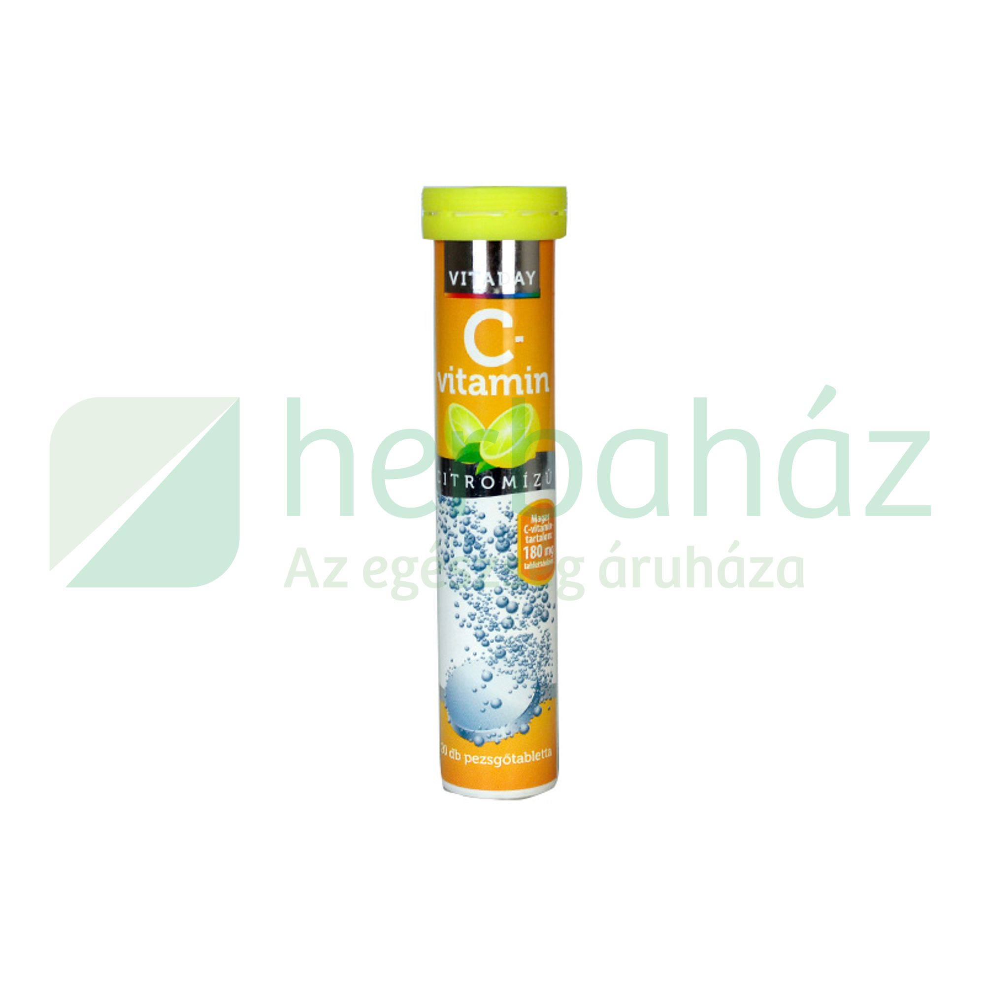 VITADAY C-VITAMIN PEZSGŐTABLETTA 20DB