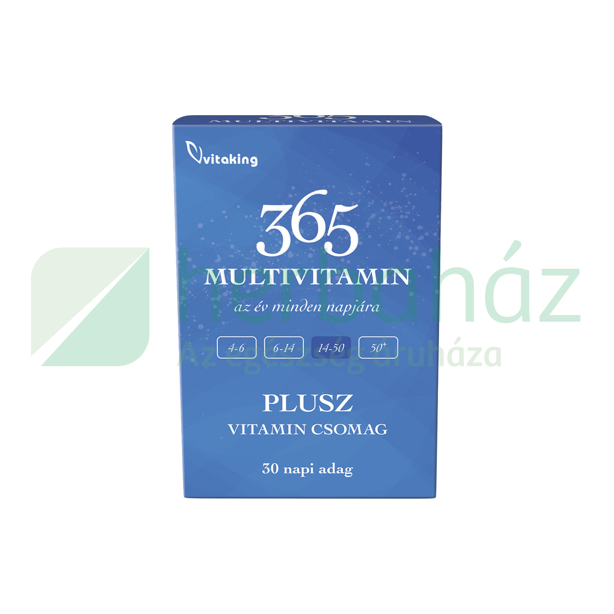VITAKING 365 MULTIVITAMIN PLUSZ VITAMINCSOMAG 30DB