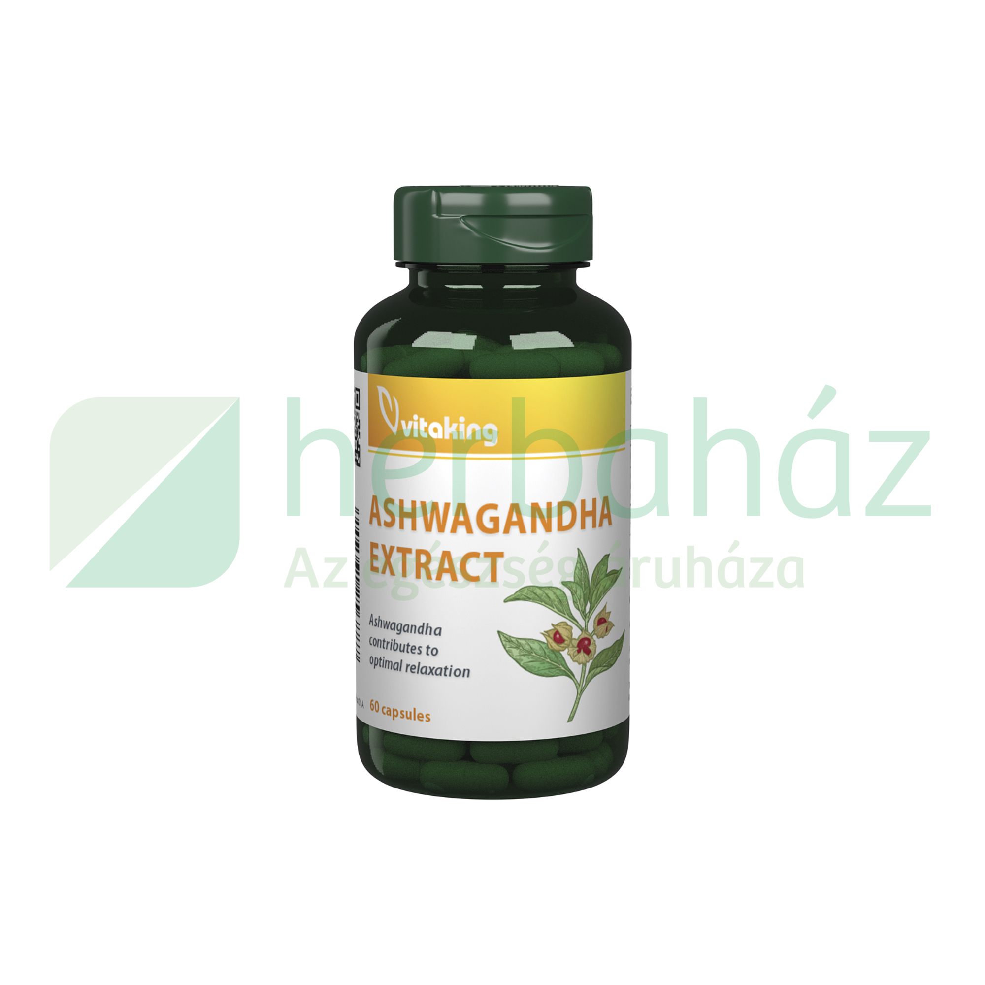 VITAKING ASHWAGANDHA EXTRACT KAPSZULA 60DB