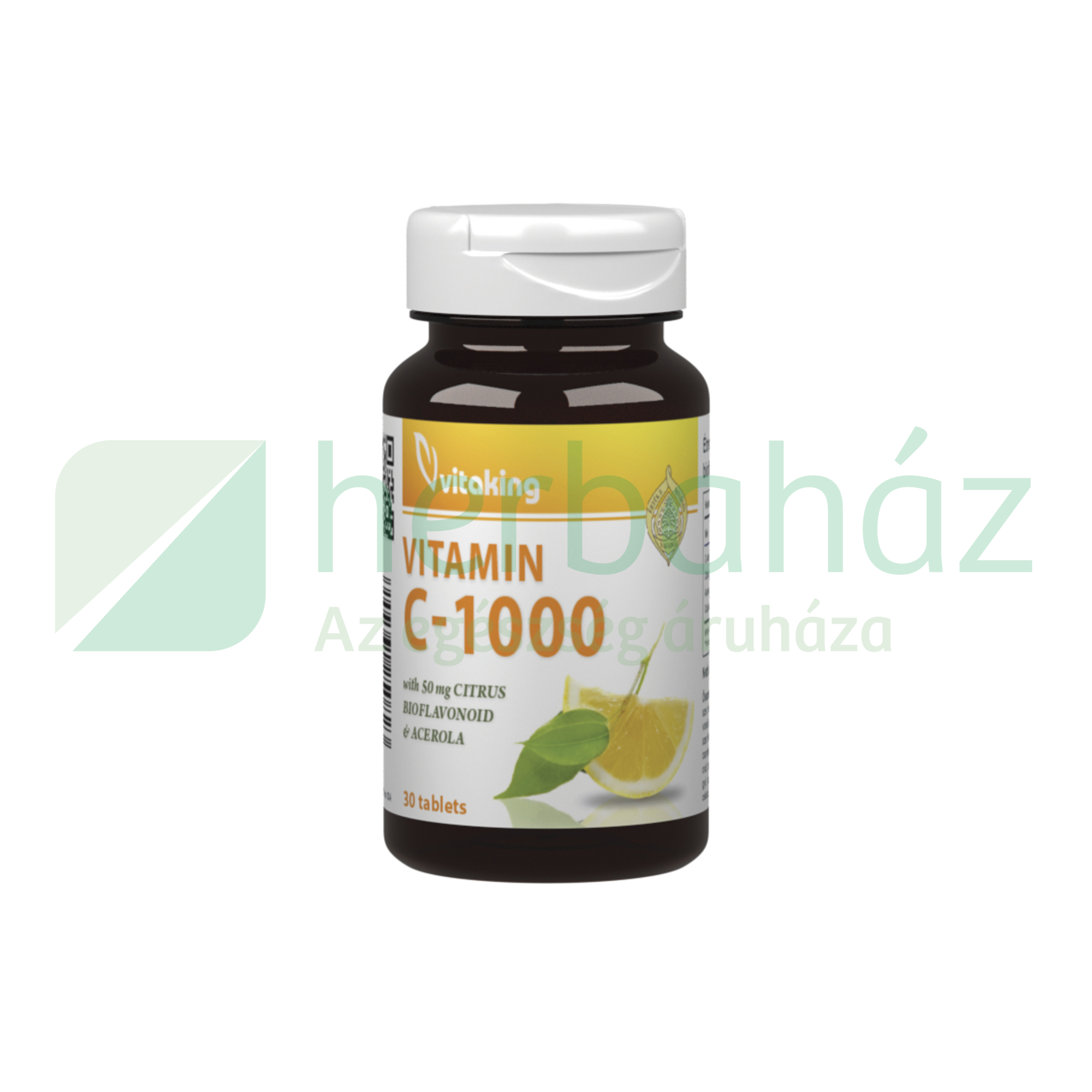 VITAKING C-1000 TABLETTA ACEROLÁVAL CSIPKEBOGYÓVAL 30DB