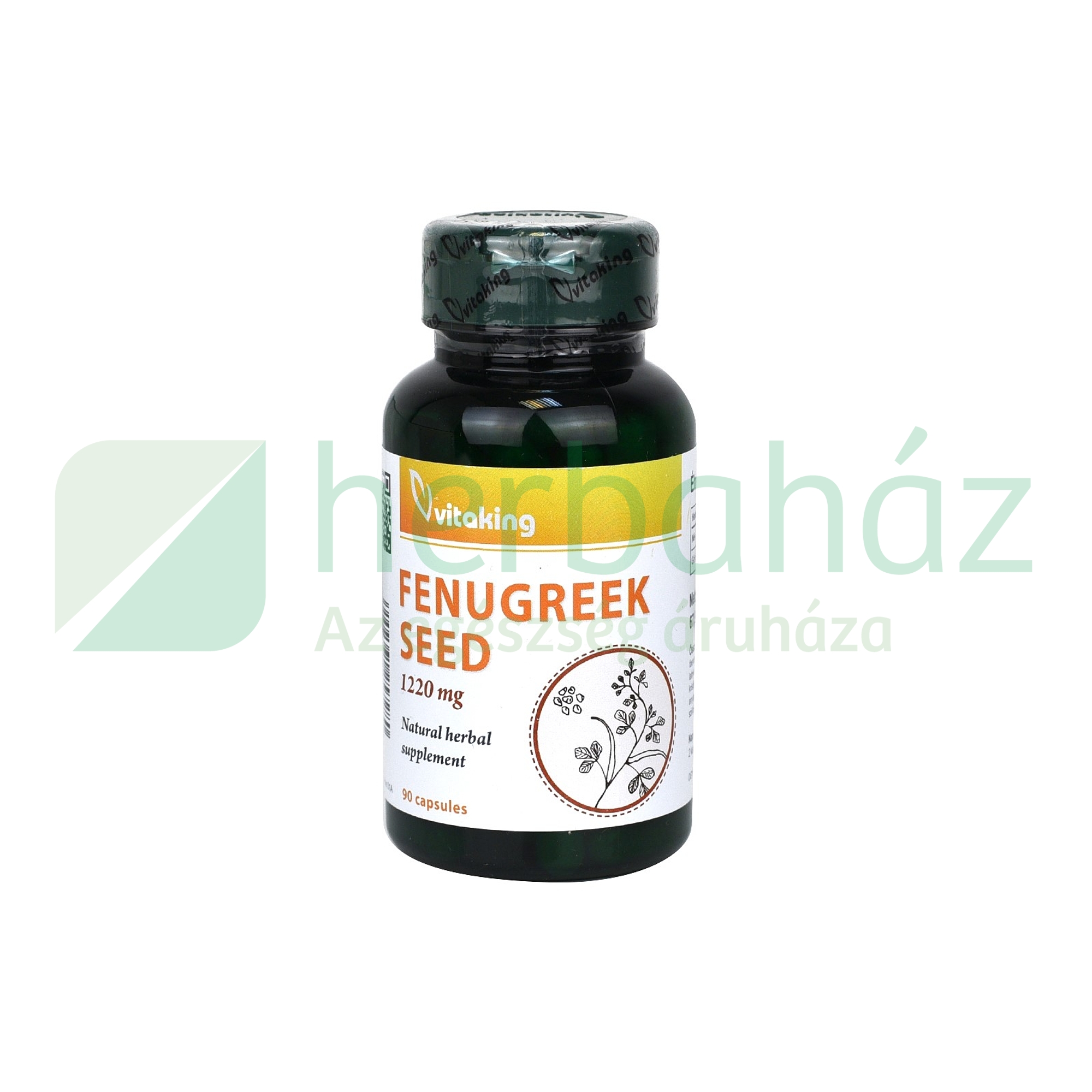 VITAKING FENUGREEK SEED 1220 MG 90DB