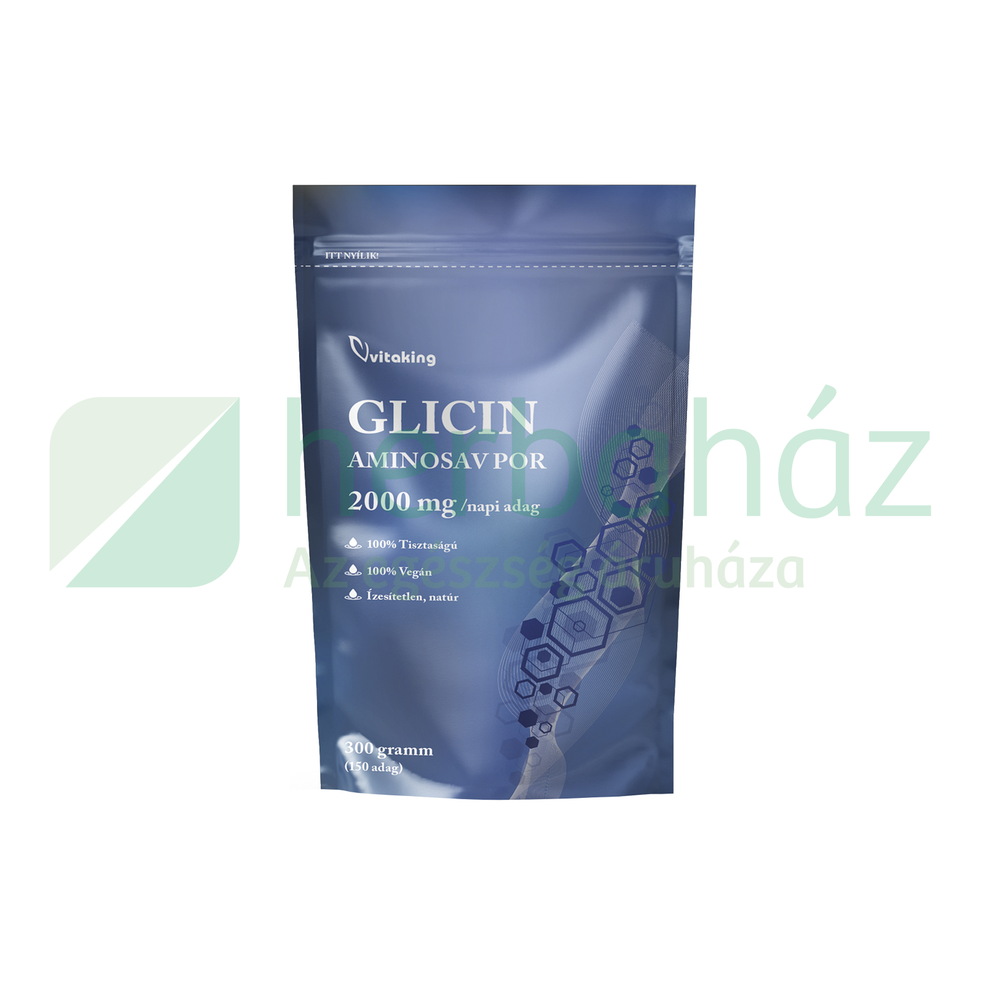 VITAKING GLICIN AMINOSAVPOR 2000MG 300G