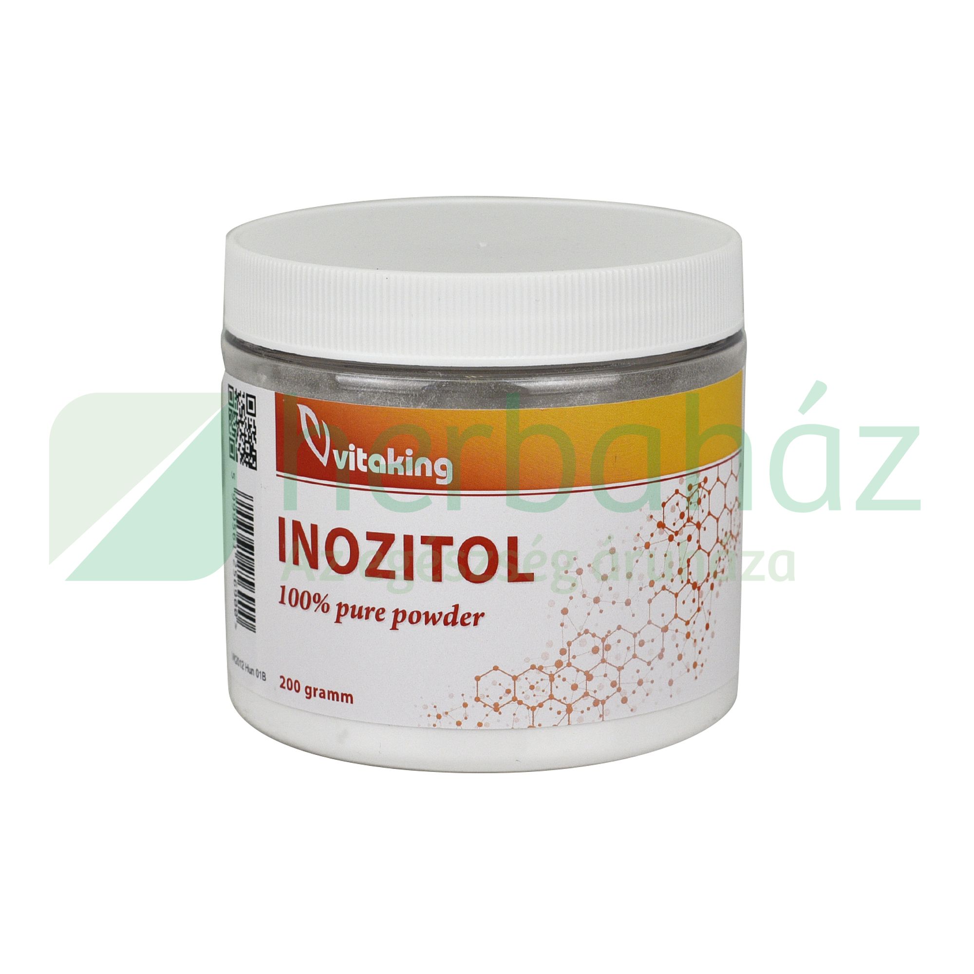 VITAKING INOZITOL 100% PURE POWDER 200G