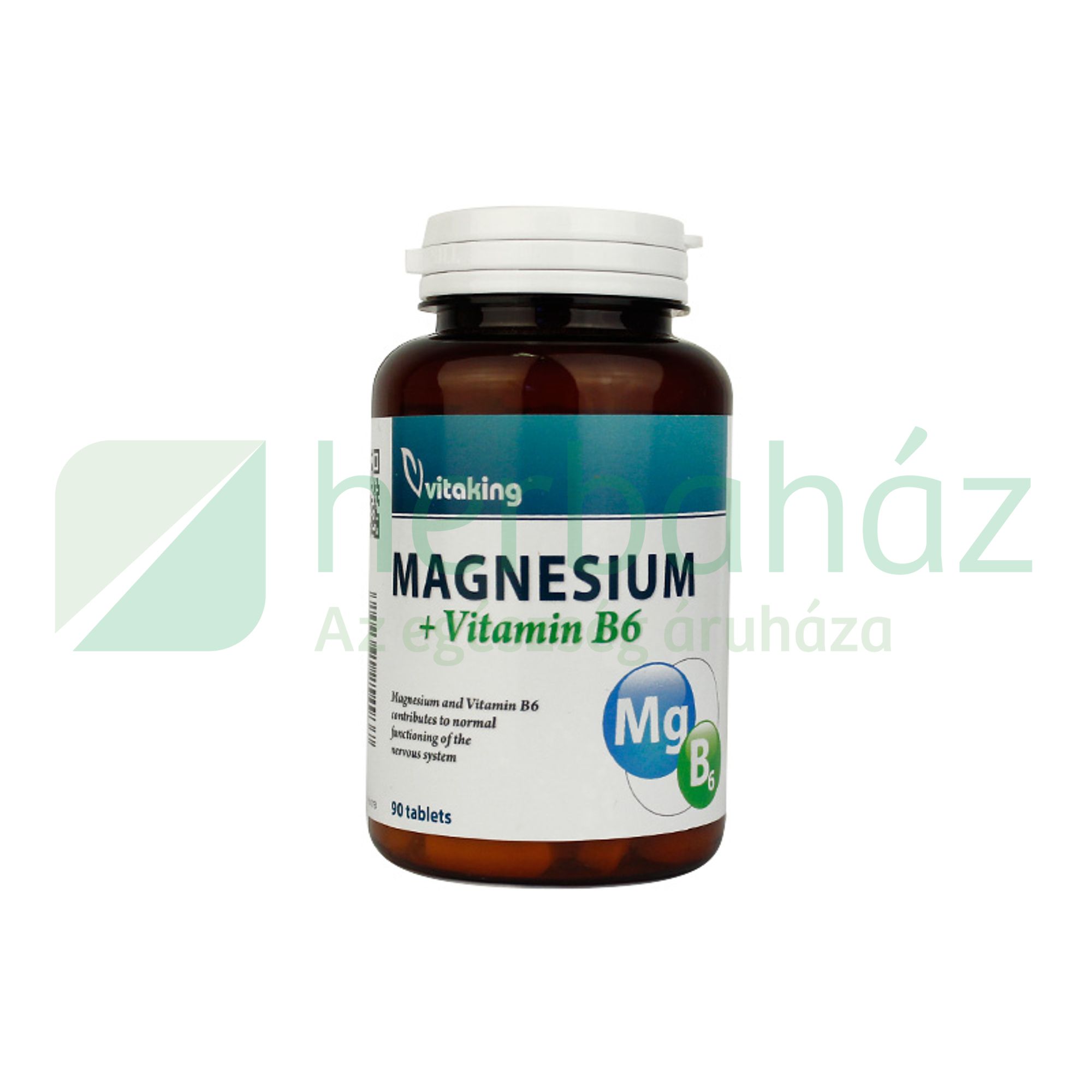 VITAKING MAGNESIUM+B6-VITAMIN 90DB