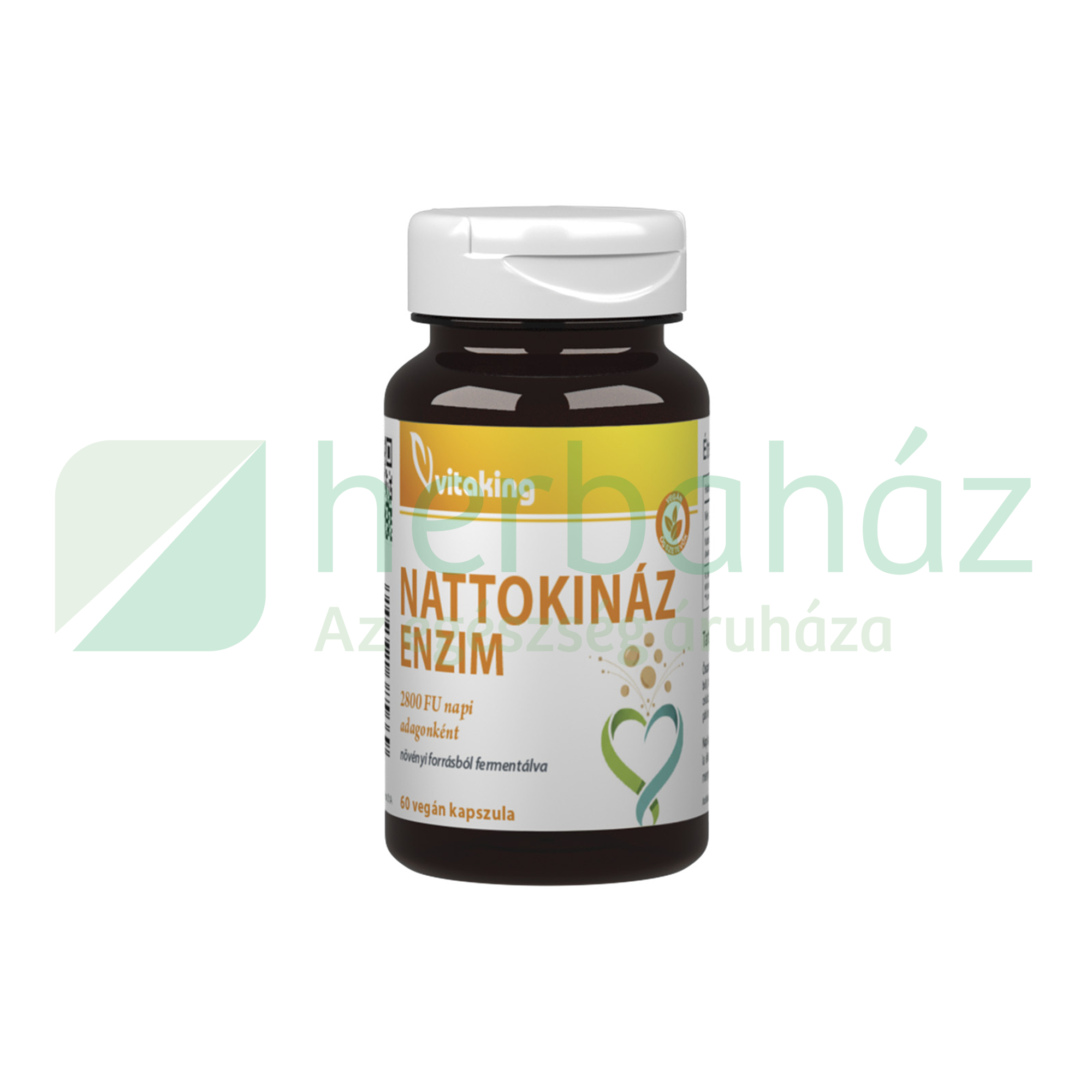 VITAKING NATTOKINÁZ ENZIM 2800FU KAPSZULA 60DB