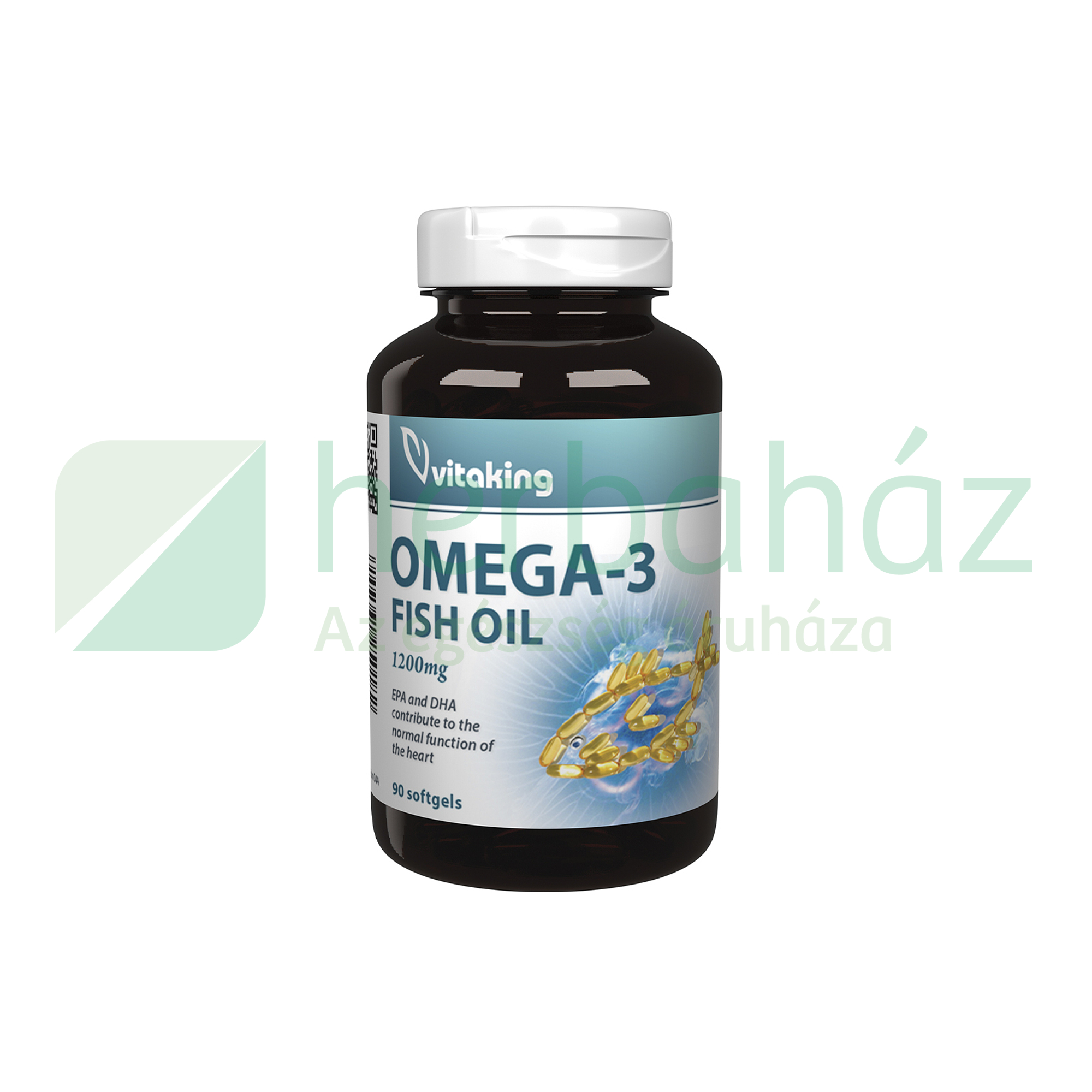 VITAKING OMEGA3 HALOLAJ KAPSZULA 90DB Herbaház