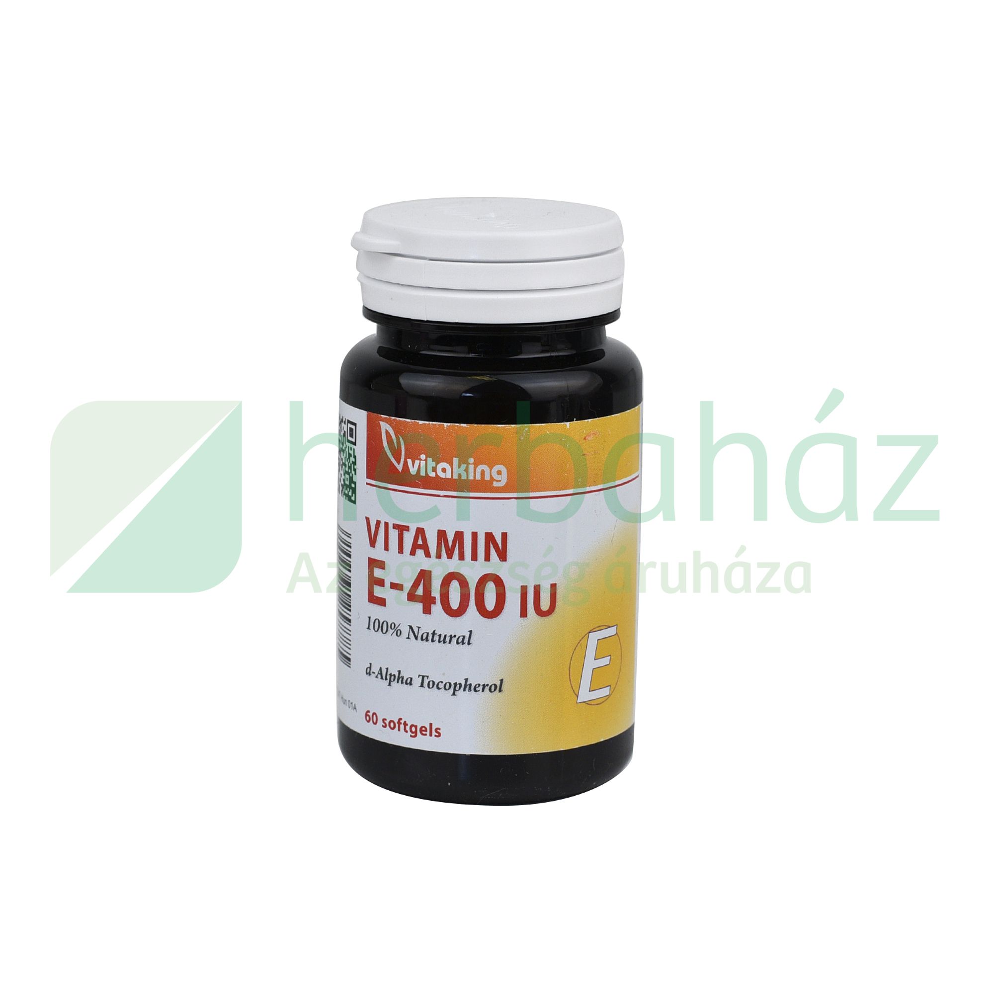 VITAKING VITAMIN E-400 IU 100% NATURAL 60DB