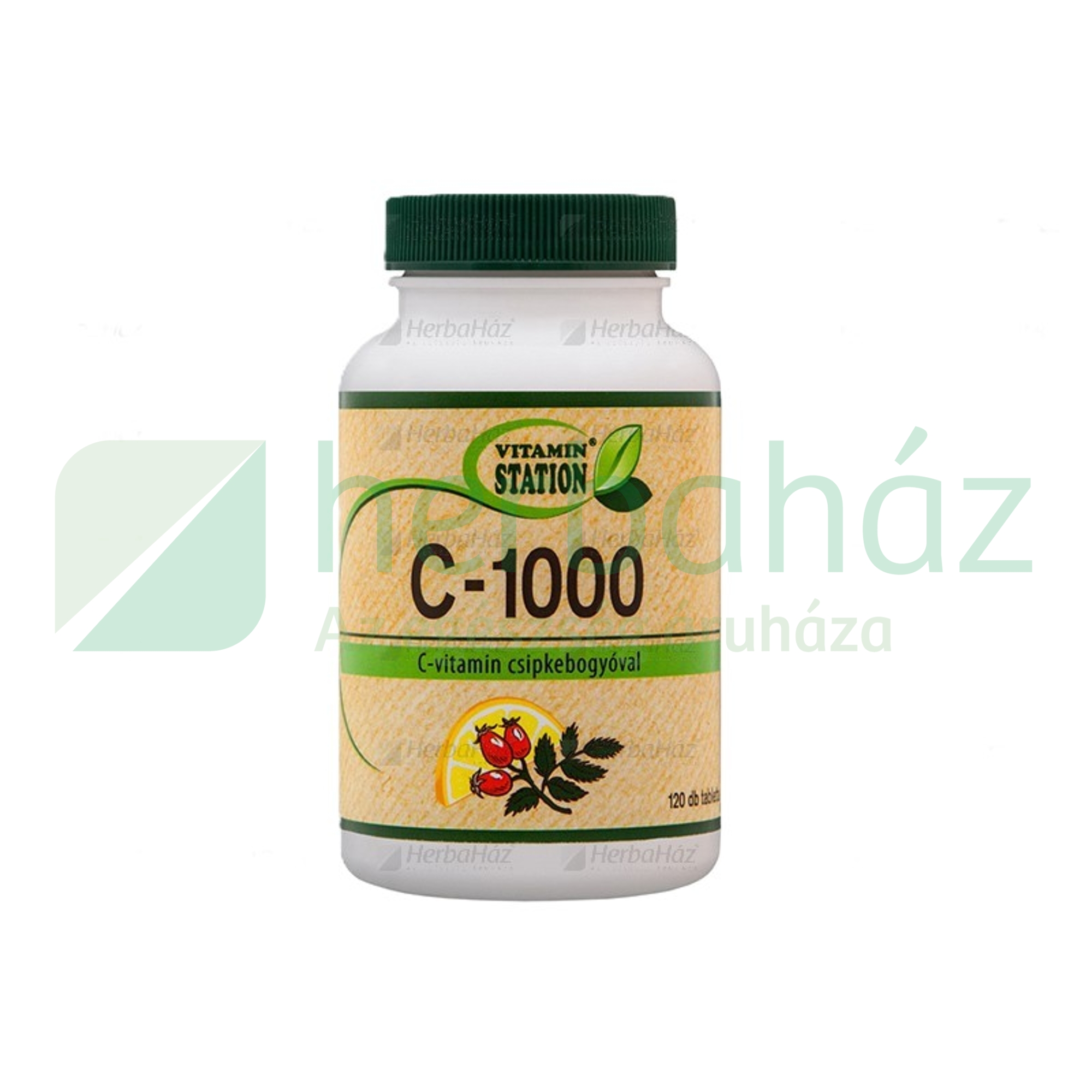 VITAMIN STATION C-1000+CSIPKEBOGYÓ TABLETTA 120DB