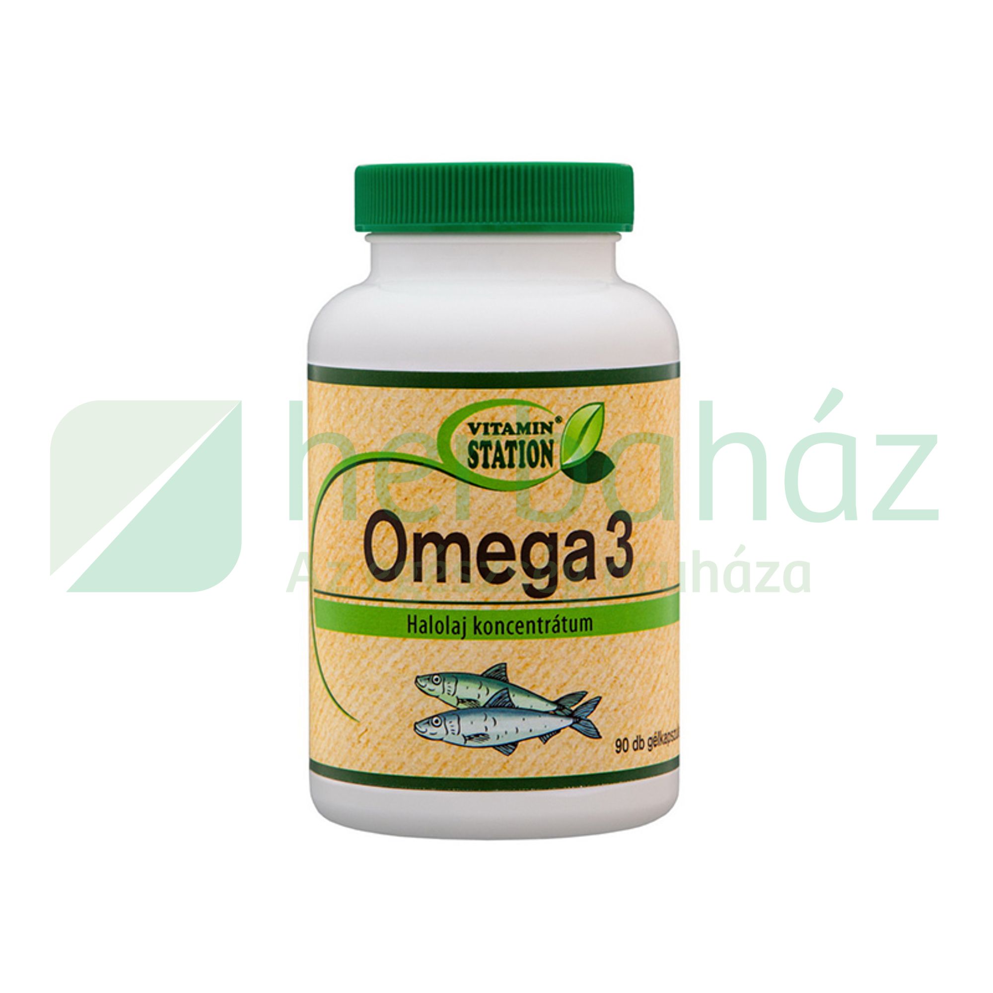 VITAMIN STATION OMEGA 3 HALOLAJ KAPSZULA 90DB