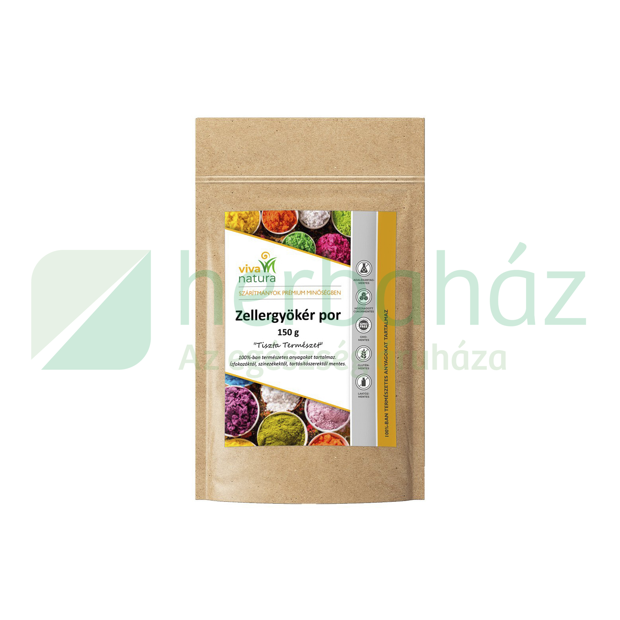 VIVA NATURA ZELLER GYÖKÉR POR 150G