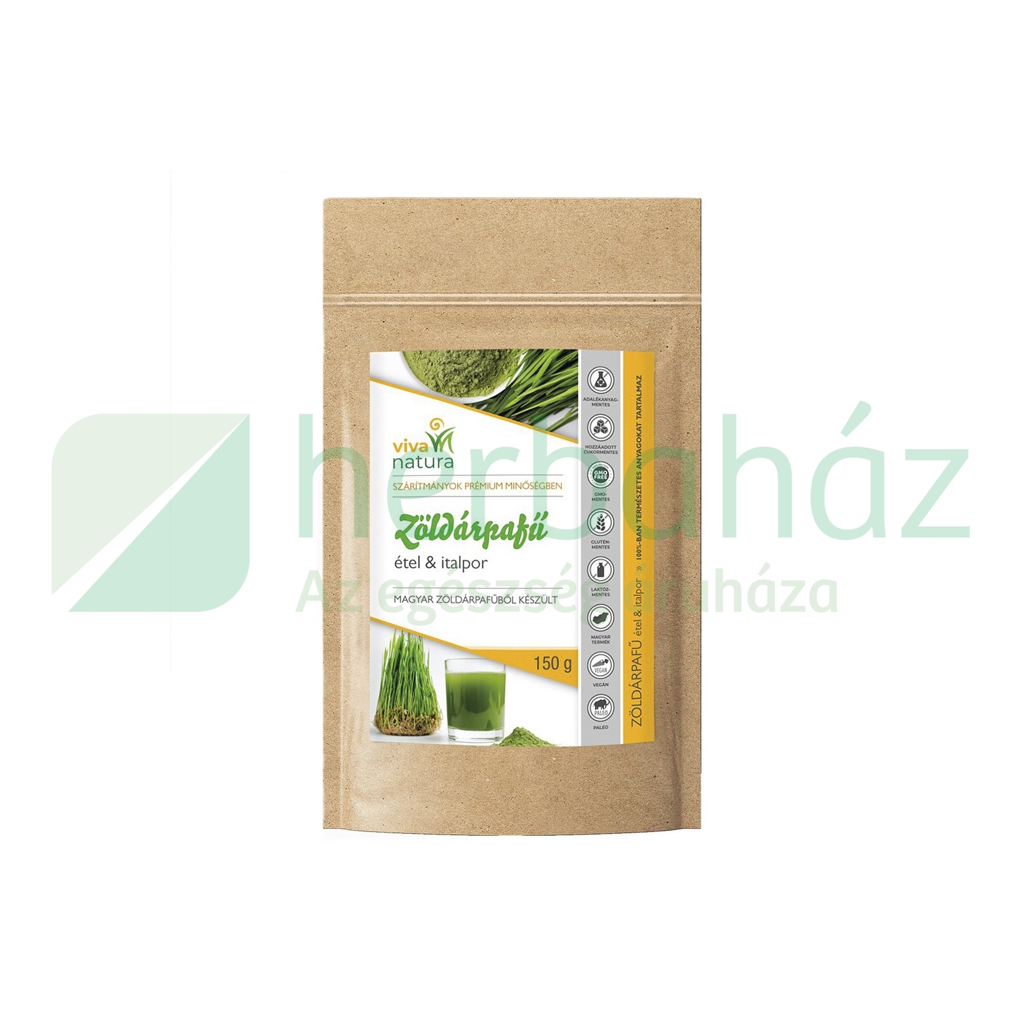 VIVA NATURA ZÖLDÁRPAFŰ 100% POR 150G