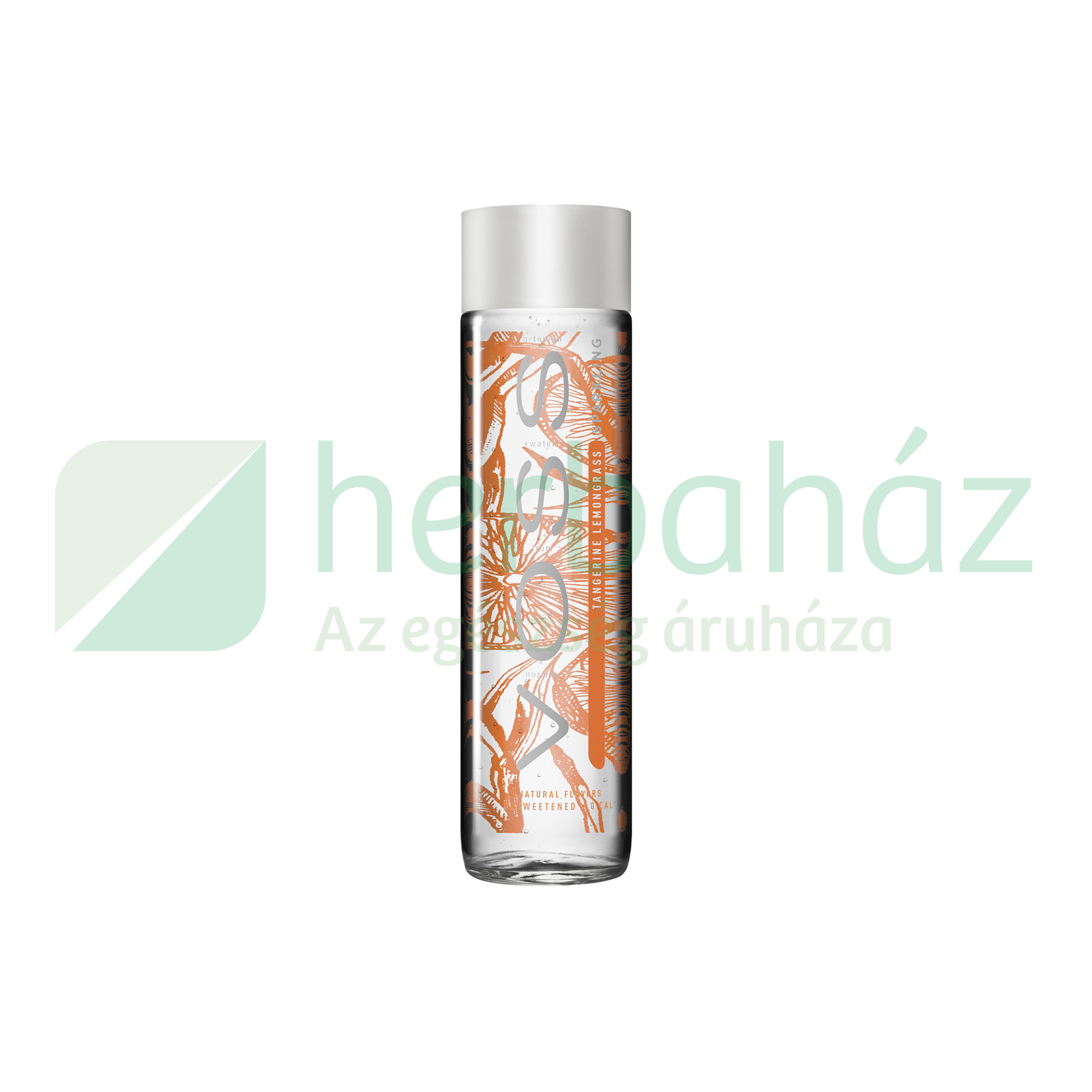 VOSS MANDARIN-CITROMFŰ SZÉNSAVAS ÁRTÉZI VÍZ 375ML