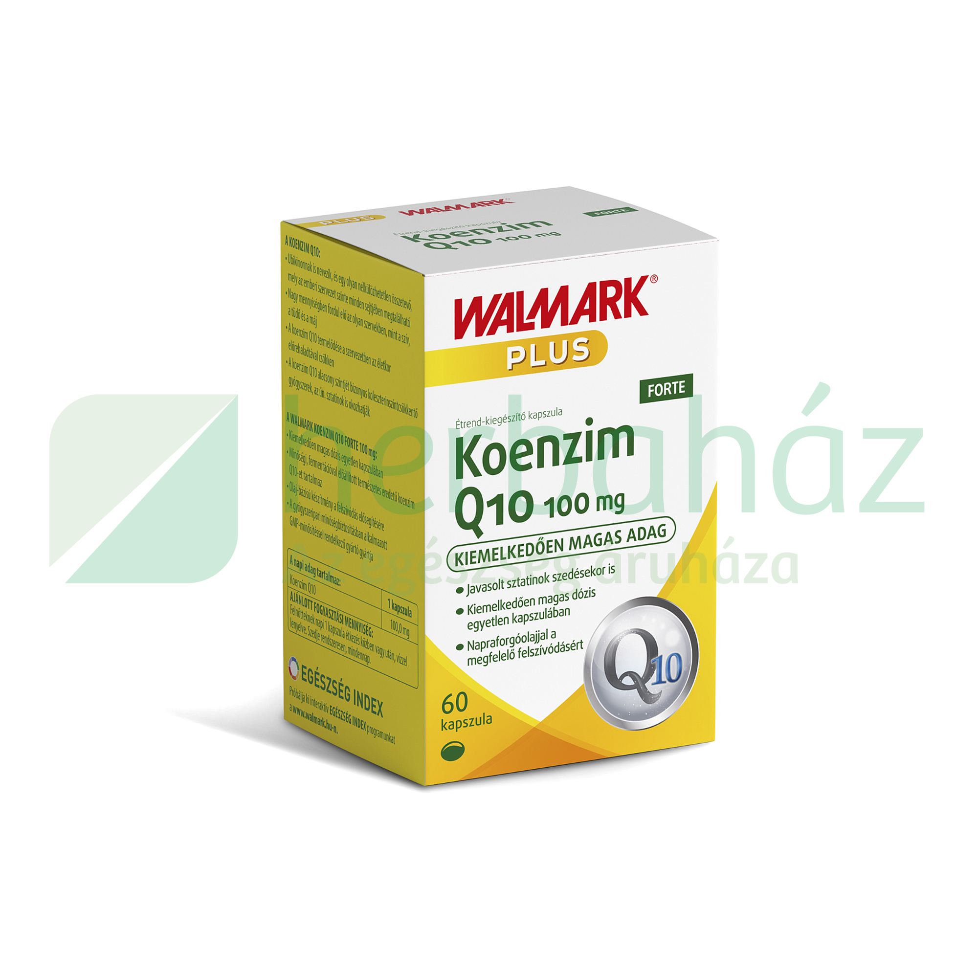 WALMARK Q10 KOENZIM FORTE 100MG KAPSZULA 60DB