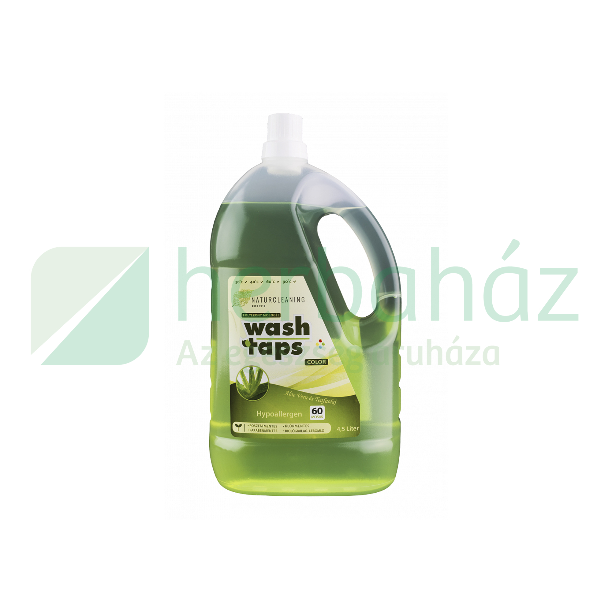 WASH TAPS ECO HIPOALLERGÉN MOSÓGÉL TEAFA-ALOE 4500ML