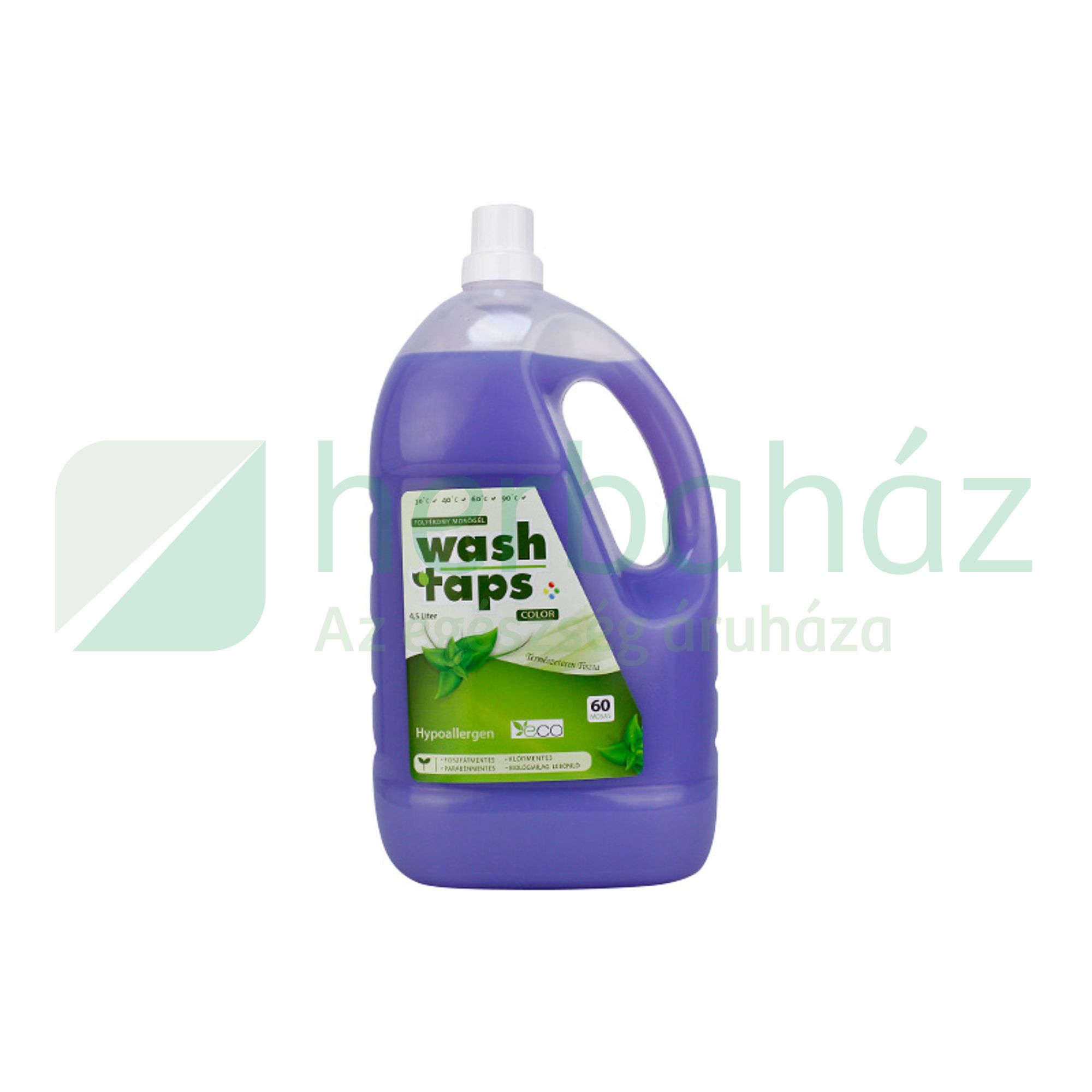 WASH TAPS ECO HIPOALLERGÉN MOSÓGÉL COLOR 4500ML