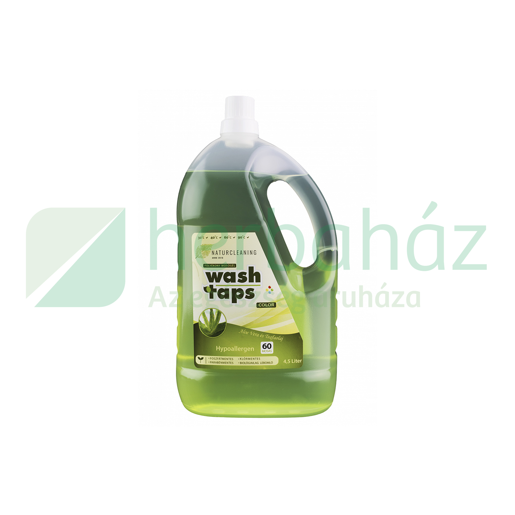 WASH TAPS ECO HYPOALLERGÉN MOSÓGÉL TEAFA-ALOE 4500ML