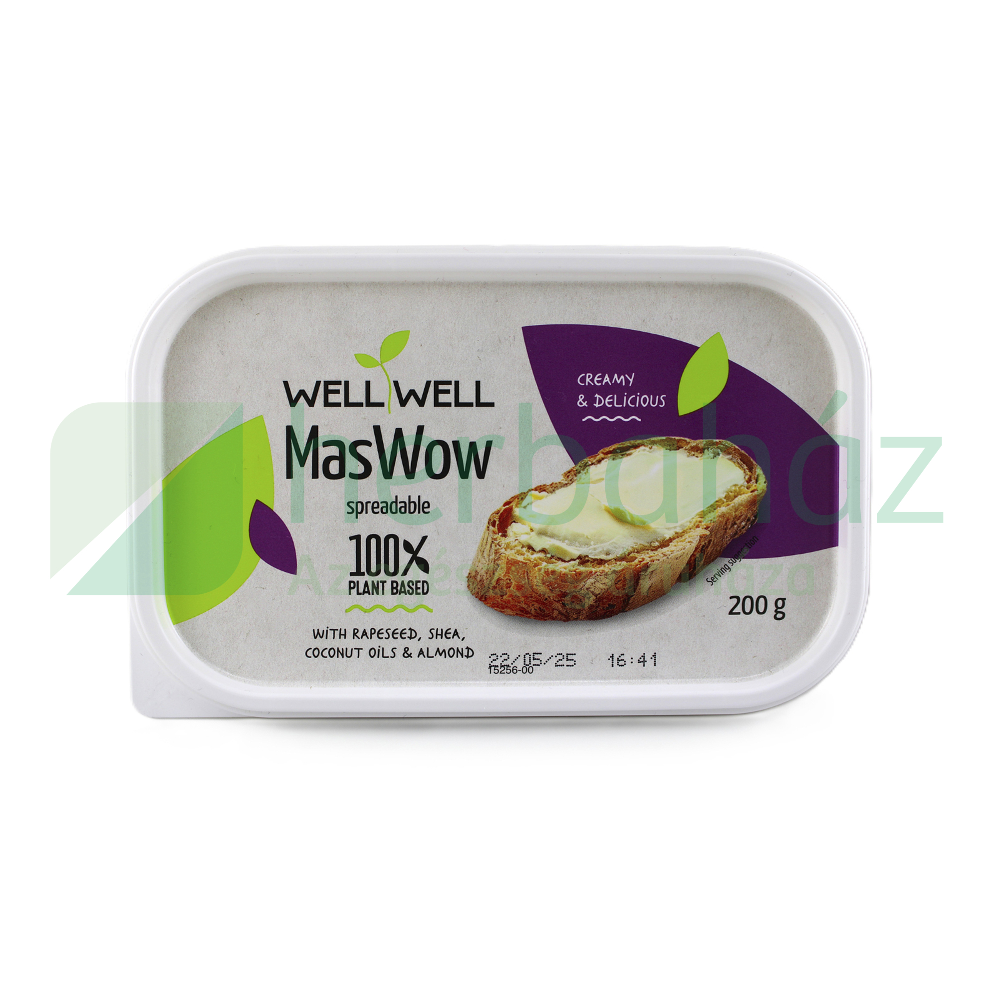 WELL WELL VEGÁN KENHETŐ VAJ ALTERNATÍVA 200G[H]