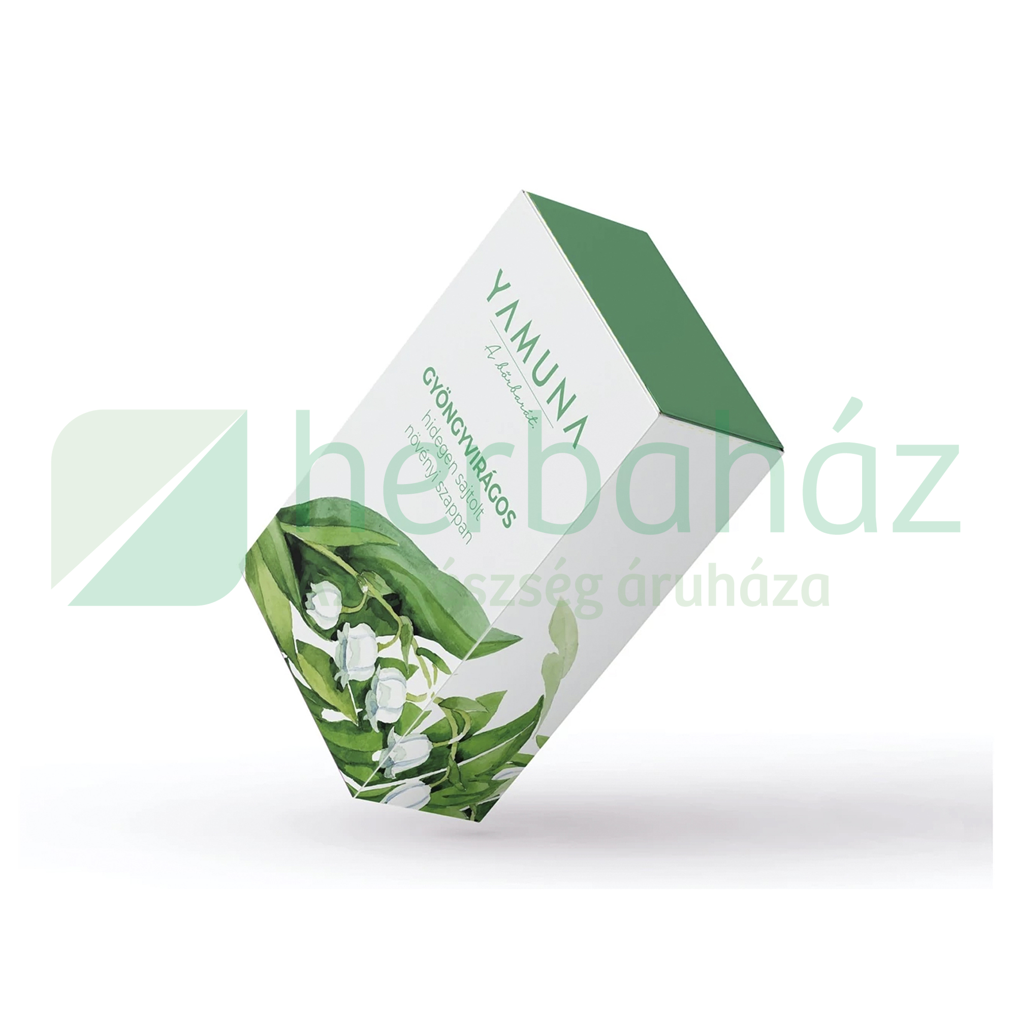 YAMUNA NATURAL SZAPPAN GYÖNGYVIRÁG 110G