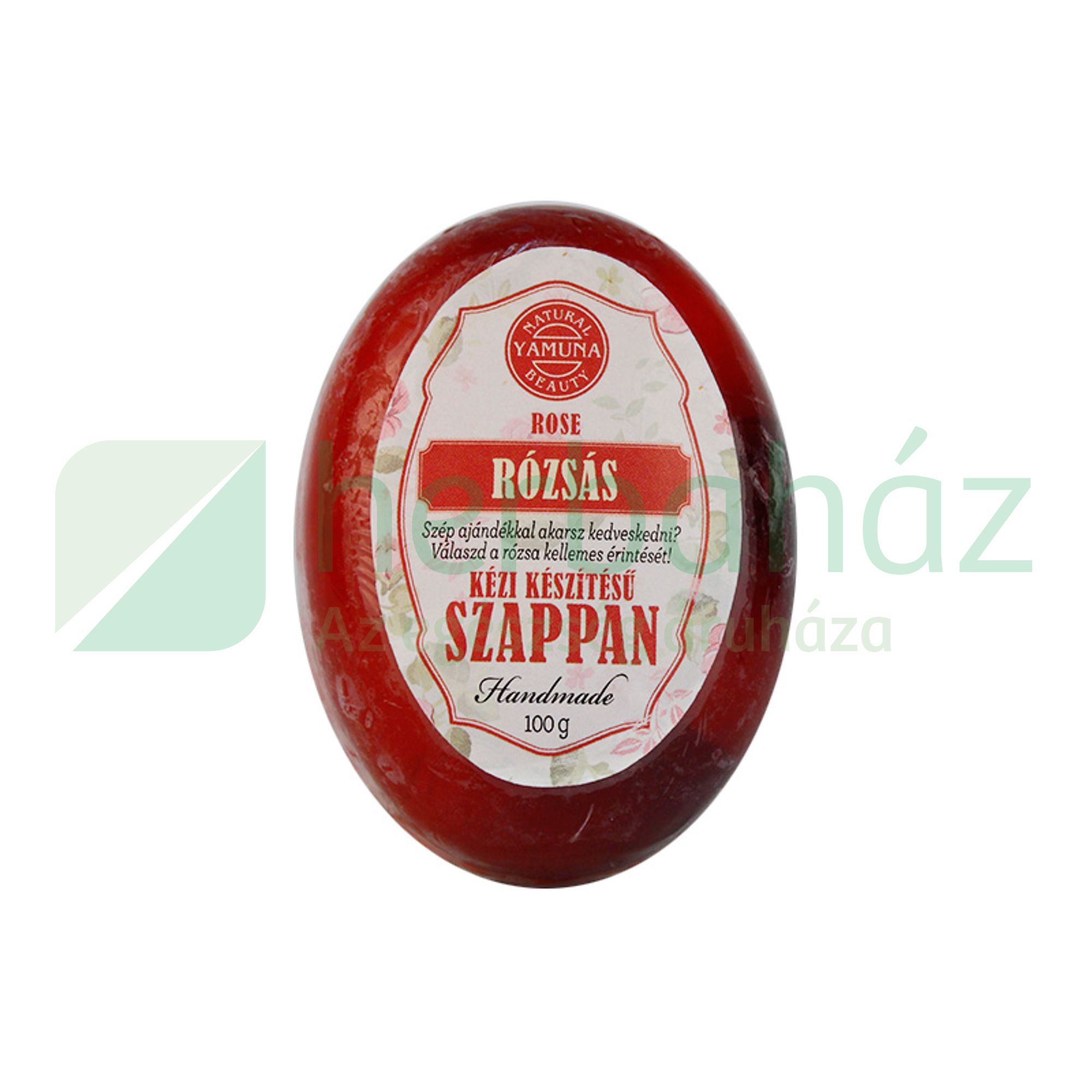 YAMUNA RÓZSA SZAPPAN 100G