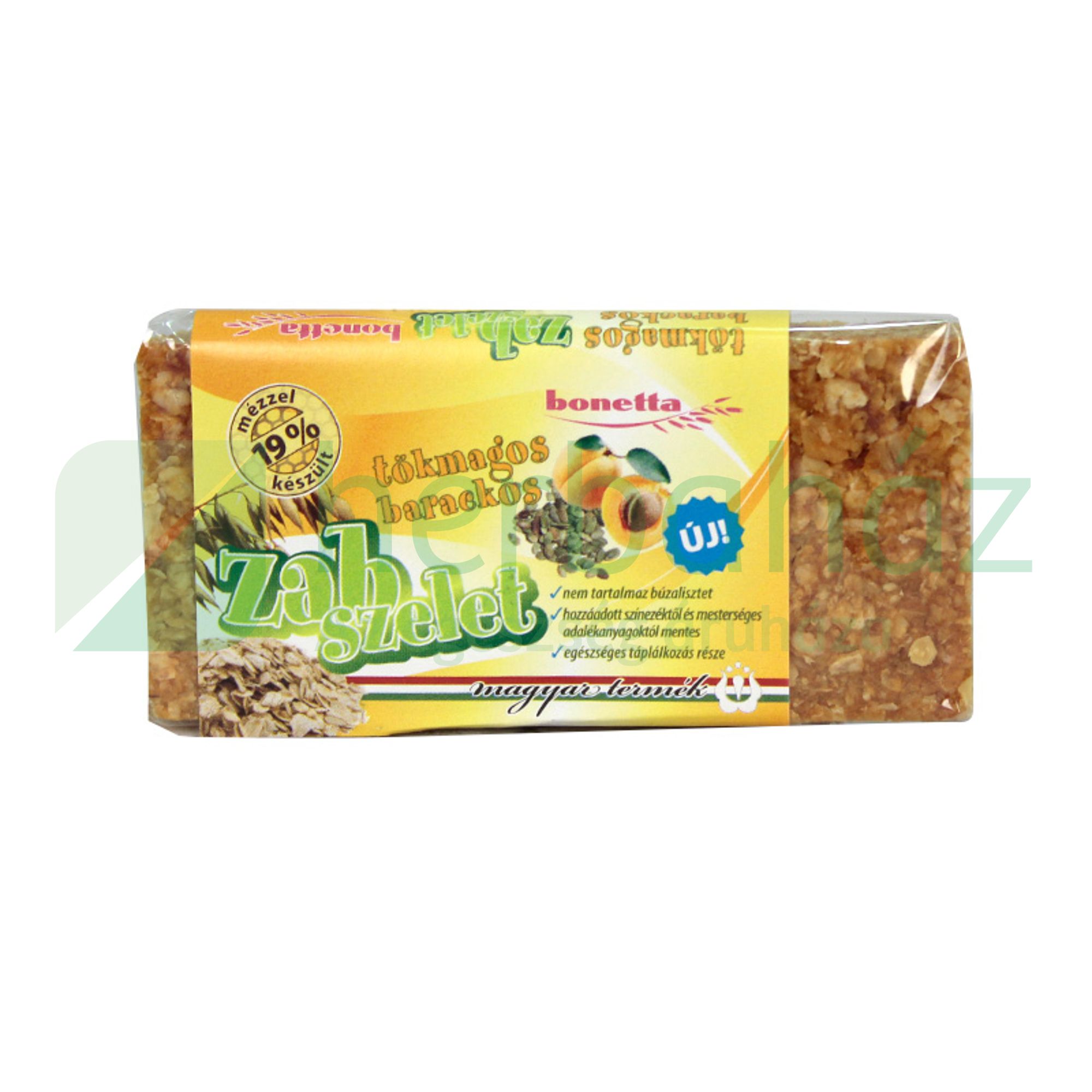BONETTA ZABSZELET TÖKMAGOS-BARACKOS 60G