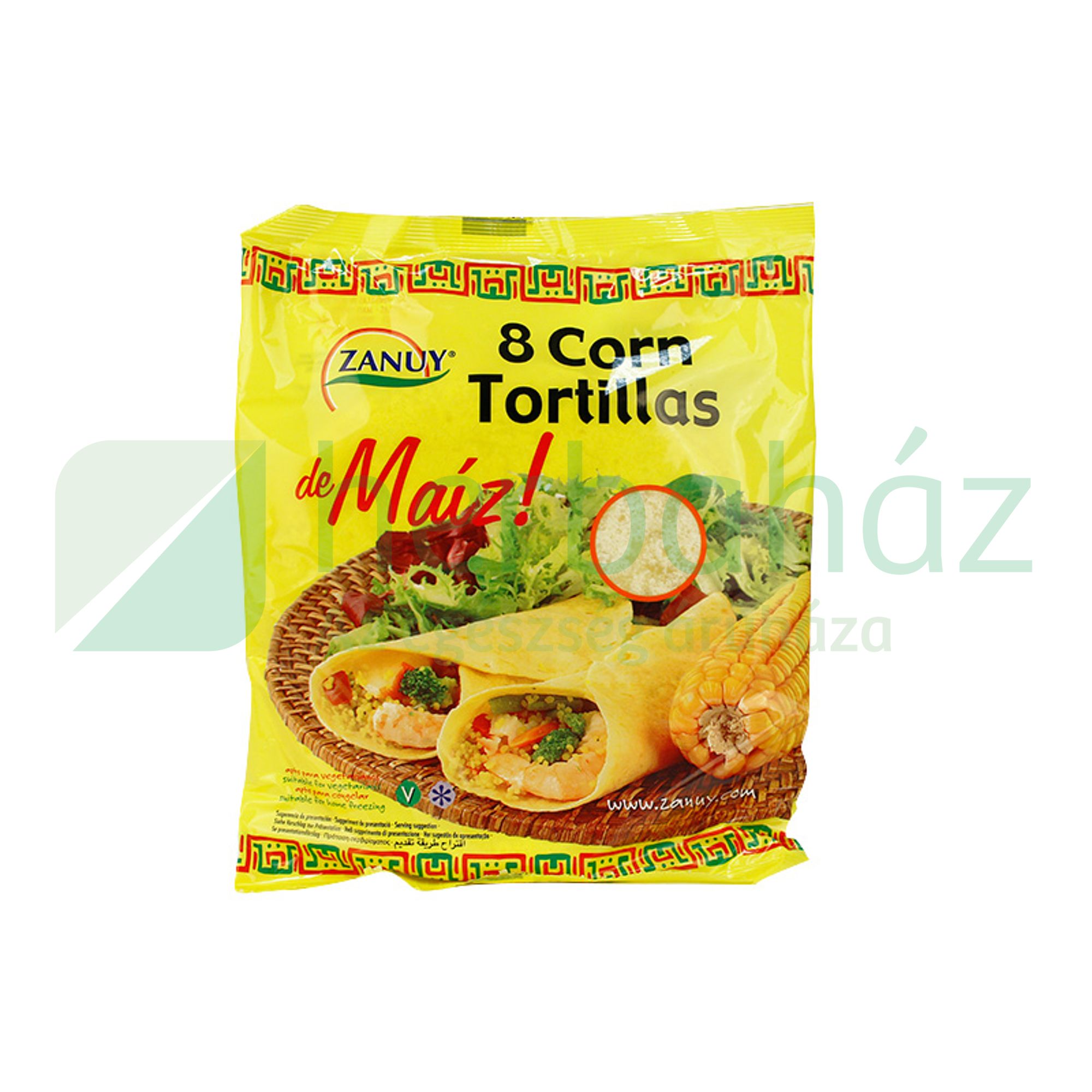 ZANUY KUKORICA TORTILLA 20CM 8DB