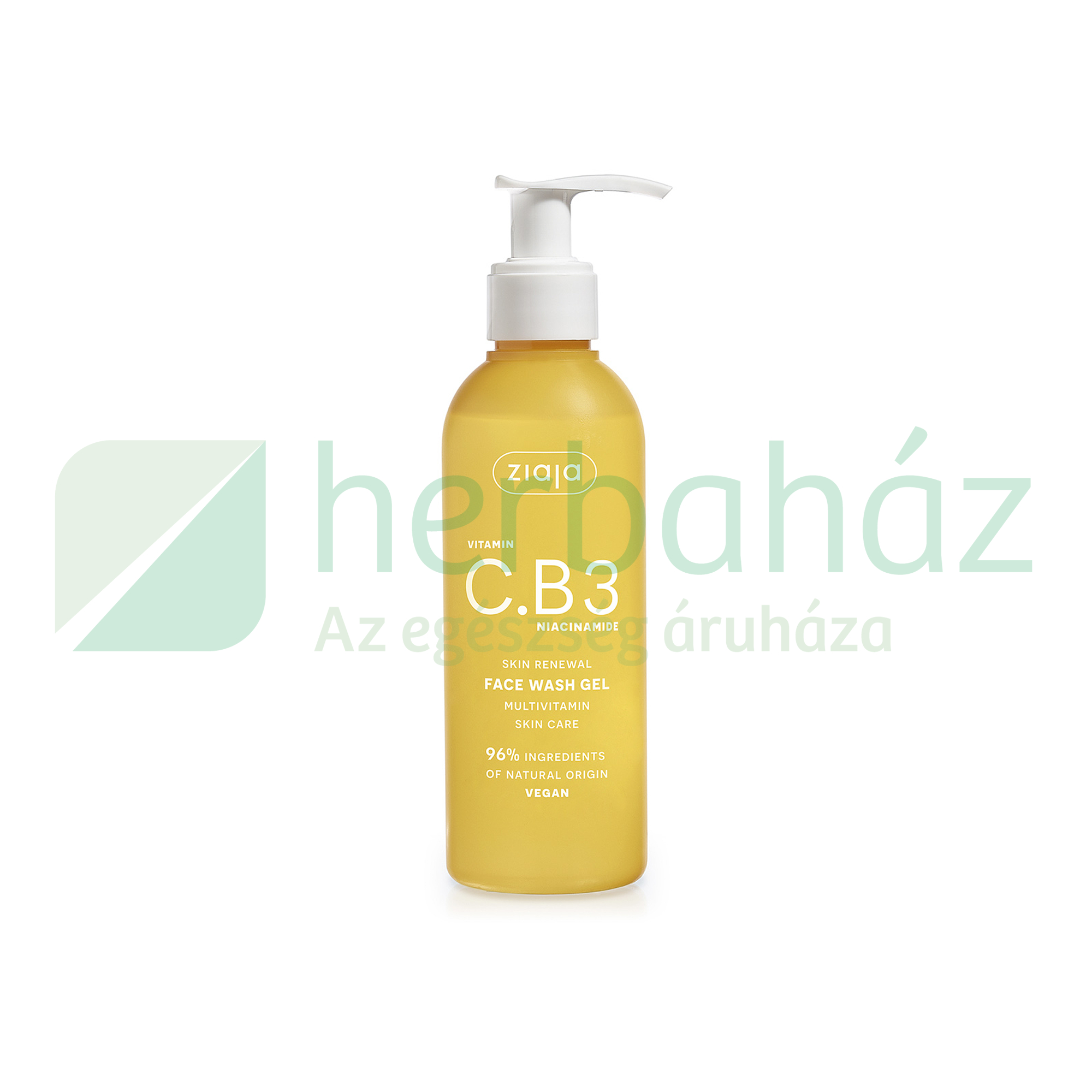 ZIAJA C.B3 VITAMIN NIACINAMID ARCTISZTÍTÓ GÉL 190ML