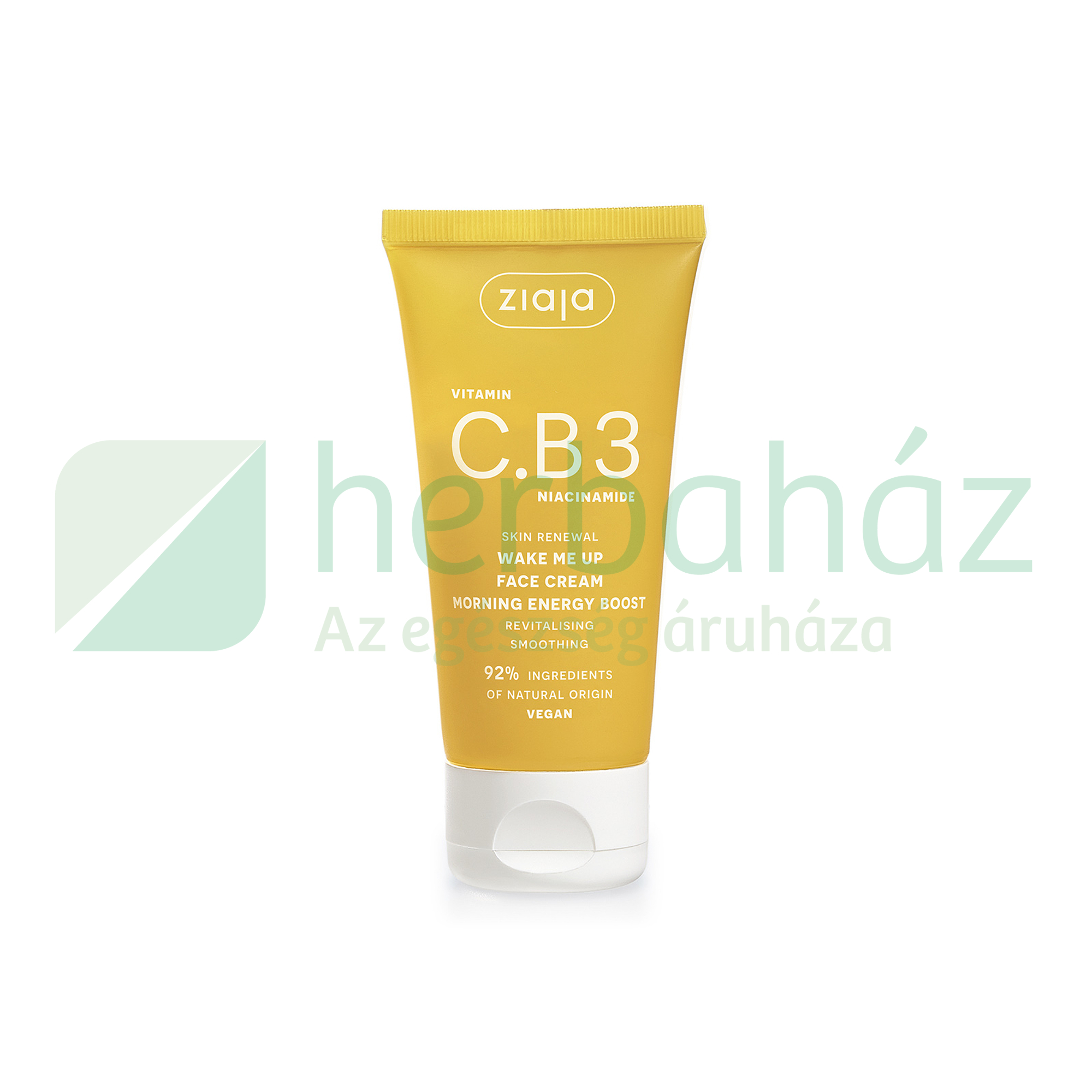 ZIAJA C.B3 VITAMIN NIACINAMID FRISSÍTŐ REGGELI ARCKRÉM 50ML