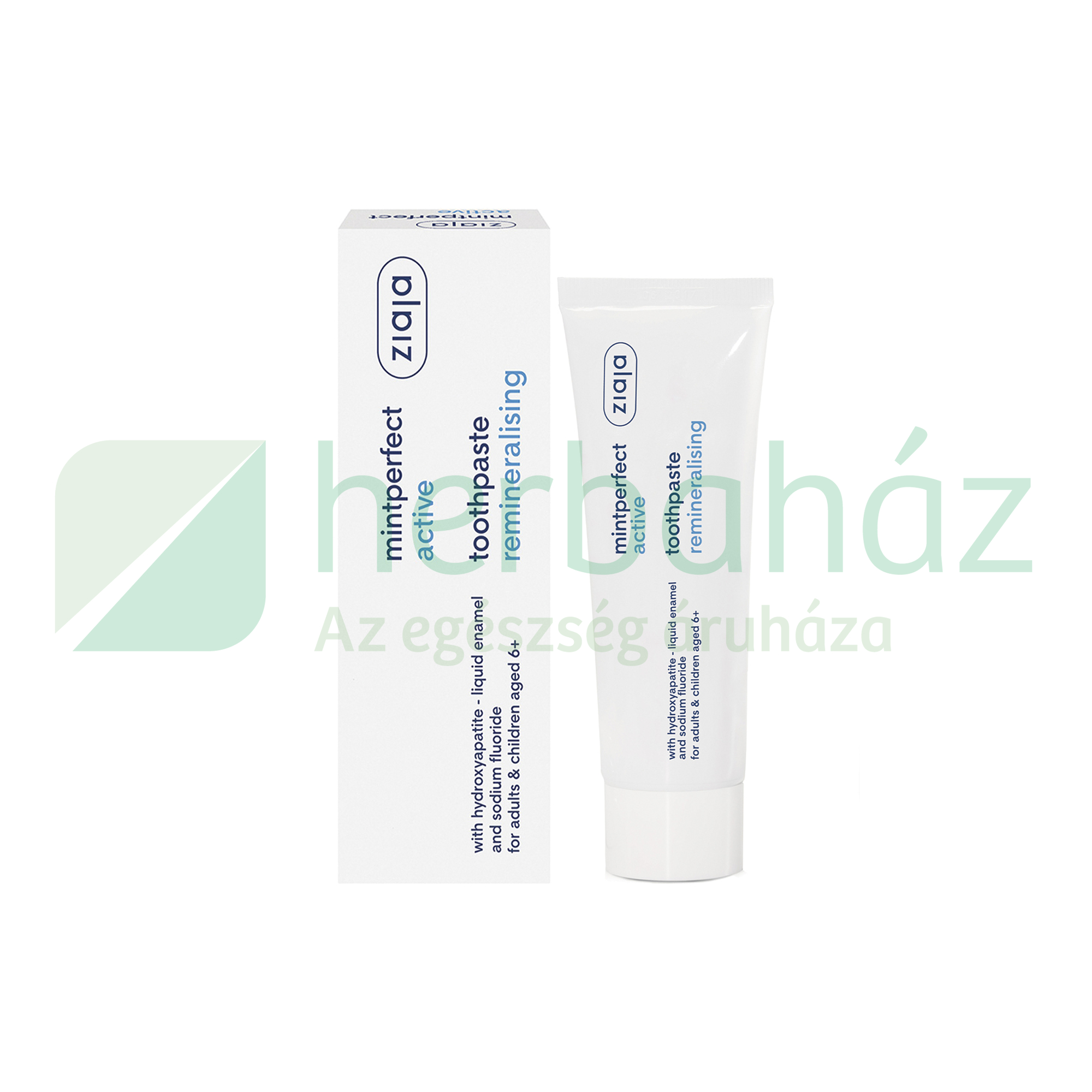 ZIAJA MINTPERFECT AKTÍV REMINERALIZÁLÓ FOGKRÉM 75ML