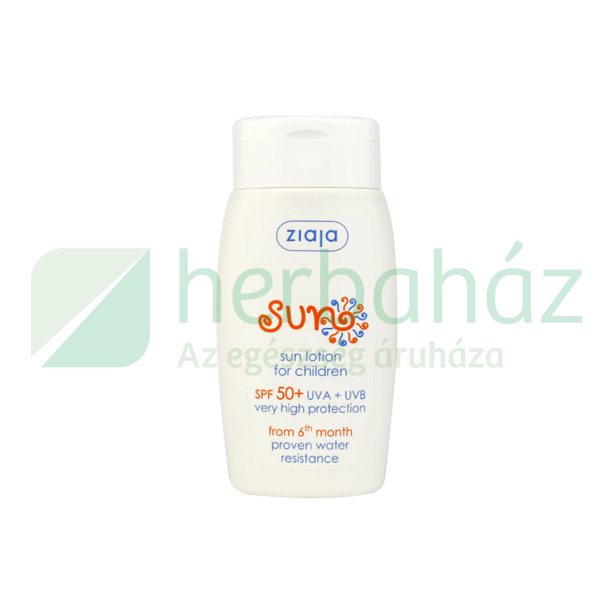 ZIAJA NAPOZÓ TEJ GYEREKEKNEK SPF 50 125ML