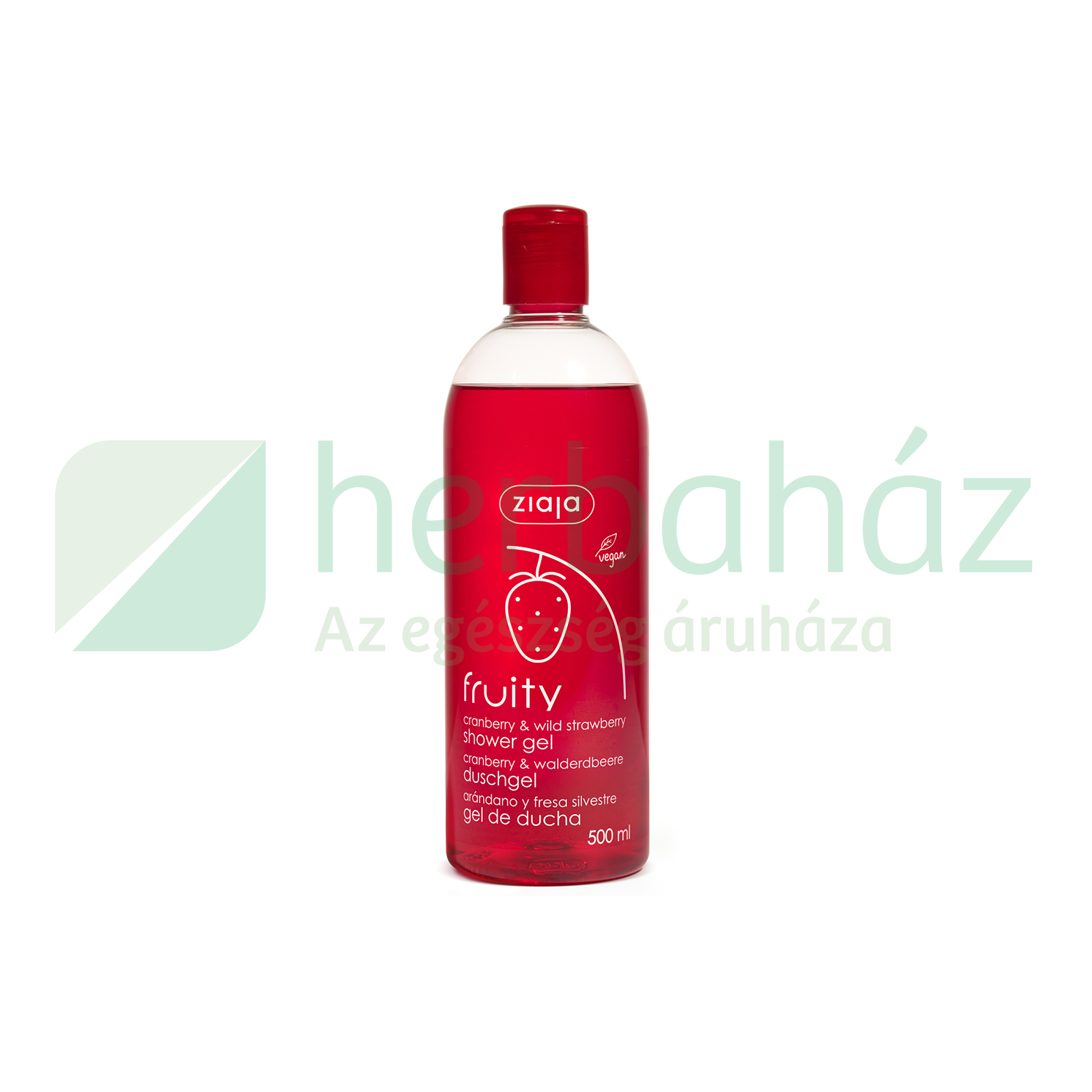 ZIAJA TUSFÜRDŐ GÉL ÁFONYA ÉS SZAMÓCA KIVONATTAL 500ML