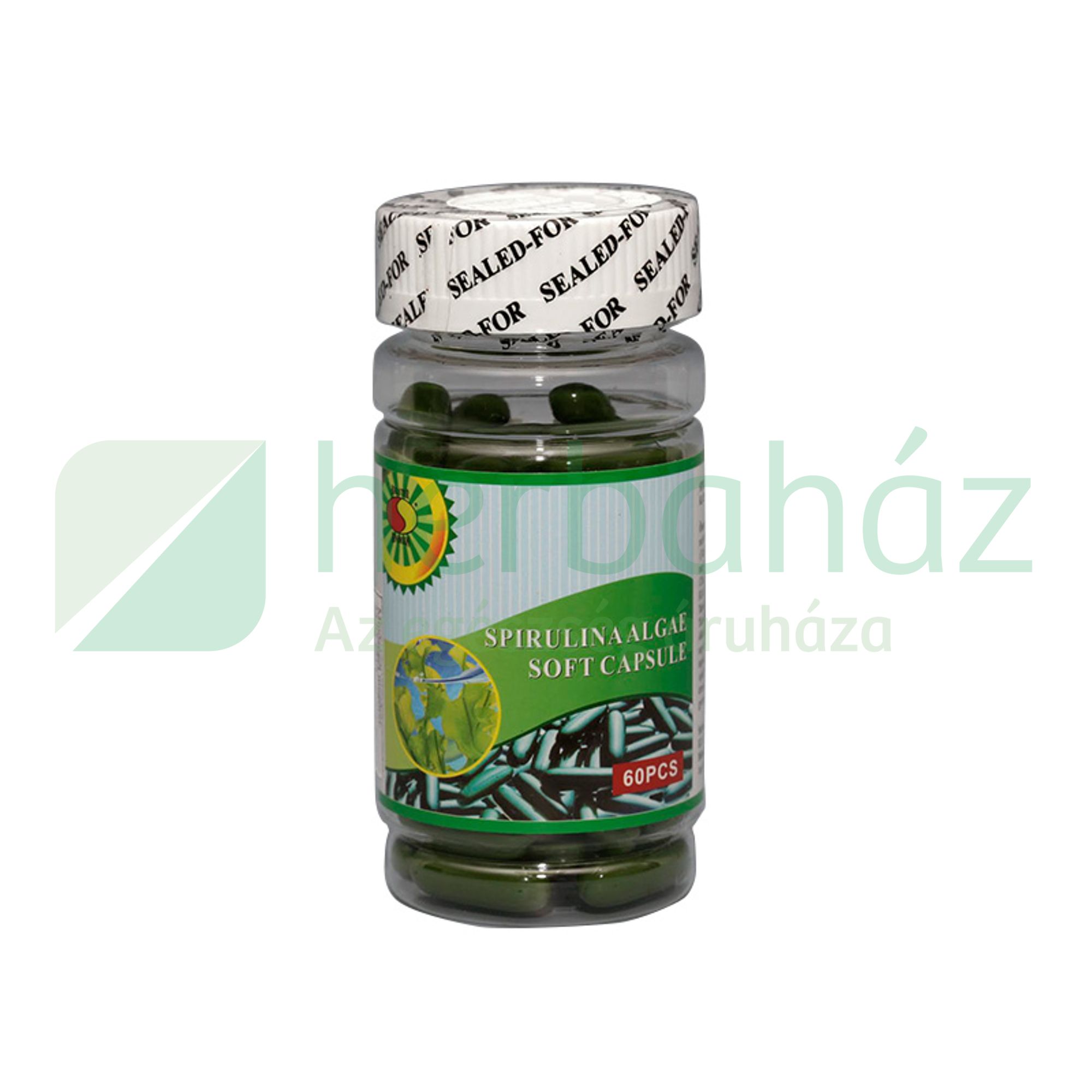 SPIRULINA ALGA 1000MG KAPSZULA 60DB