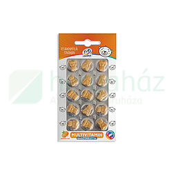 1x1 VITADAY MULTIVITAMIN RÁGÓTABLETTA MACIS 15DB