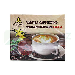AYURA CINNAMON CAPPUCCINO WITH GANODERMA AND STEVIA INSTANT KÁVÉ 10DB