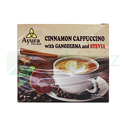 AYURA VANILLA CAPPUCCINO WITH GANODERMA AND STEVIA INSTANT KÁVÉ 10DB