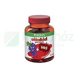 BÉRES VITAKID VAS GUMIVITAMIN 30DB