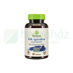 BIO BIOMENÜ KÉK SPIRULINA ALGA TABLETTA 90DB