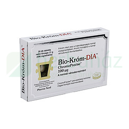 PHARMA NORD KRÓM DIA TABLETTA 30DB - Herbaház