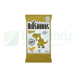 BIO MCLLOYDS BIOSAURUS IGOR KUKORICÁS SNACK SAJTOS 50G