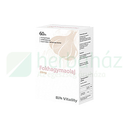 BIO VITALITY FOKHAGYMAOLAJ KAPSZULA 60DB