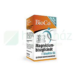 BIOCO MAGNÉZIUM-BISZGLICINÁT+BIOAKTÍV B6 MEGAPACK TABLETTA 90DB