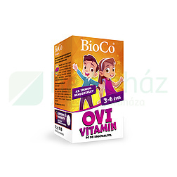 BIOCO OVI VITAMIN 3-6 ÉVESEKNEK RÁGÓTABLETTA 90DB