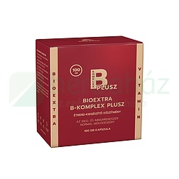 BIOEXTRA B-KOMPLEX PLUSZ ÉTREND-KIEGÉSZÍTŐ KAPSZULA 100DB