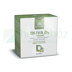 BIOEXTRA OLIVA D3 3000 NE ÉTREND-KIEGÉSZÍTŐ LÁGYZSELATIN KAPSZULA 100DB