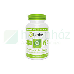 BIOHEAL SZERVES KRÓM 250UG FILMTABLETTA 70DB